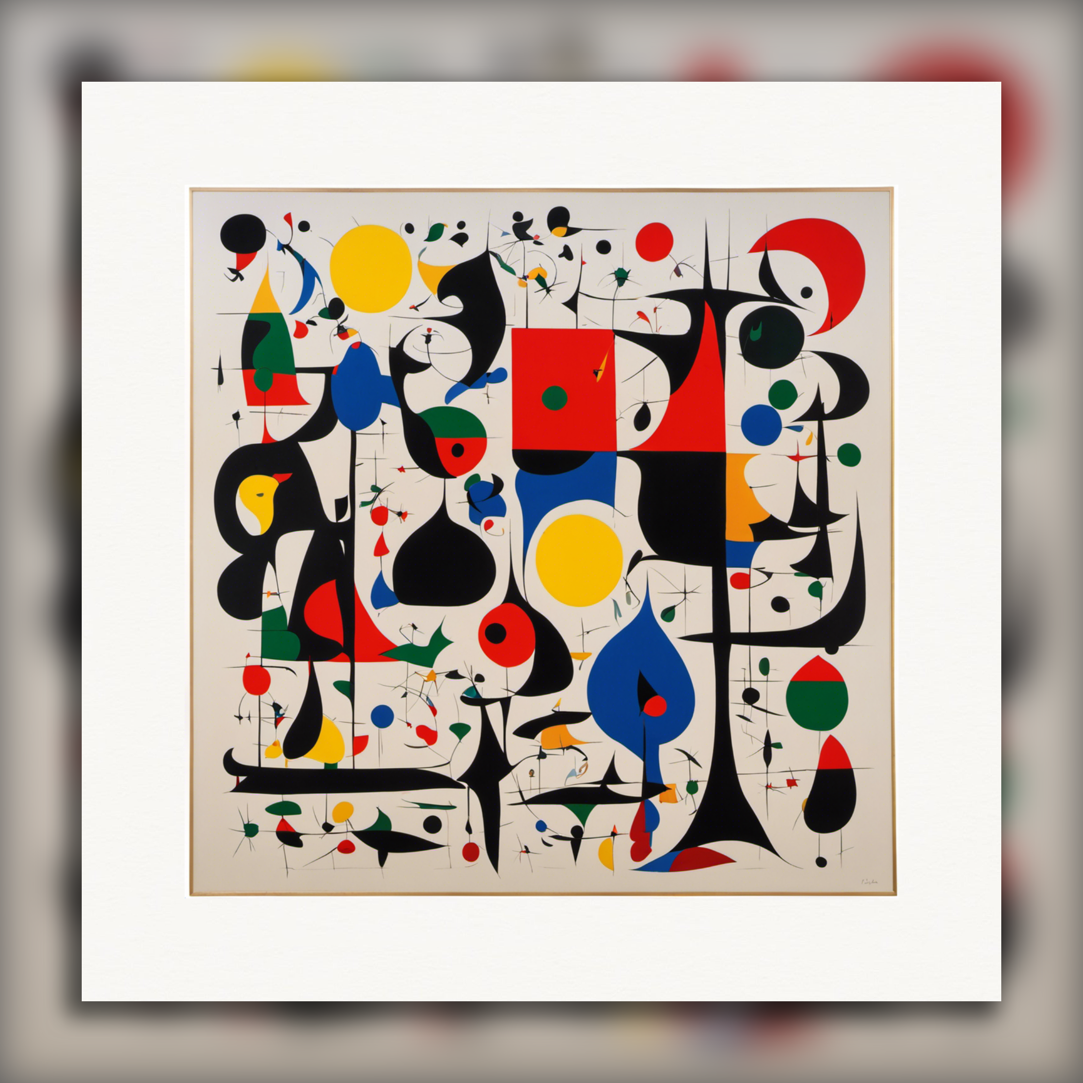 Ruch surrealizmu katalońskiego - Plakat