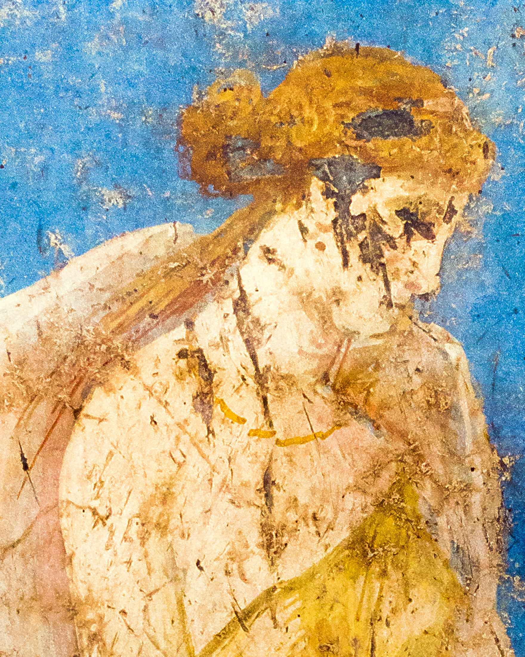 Fresk ścienny Artemidy – Mural rzymski Plakat