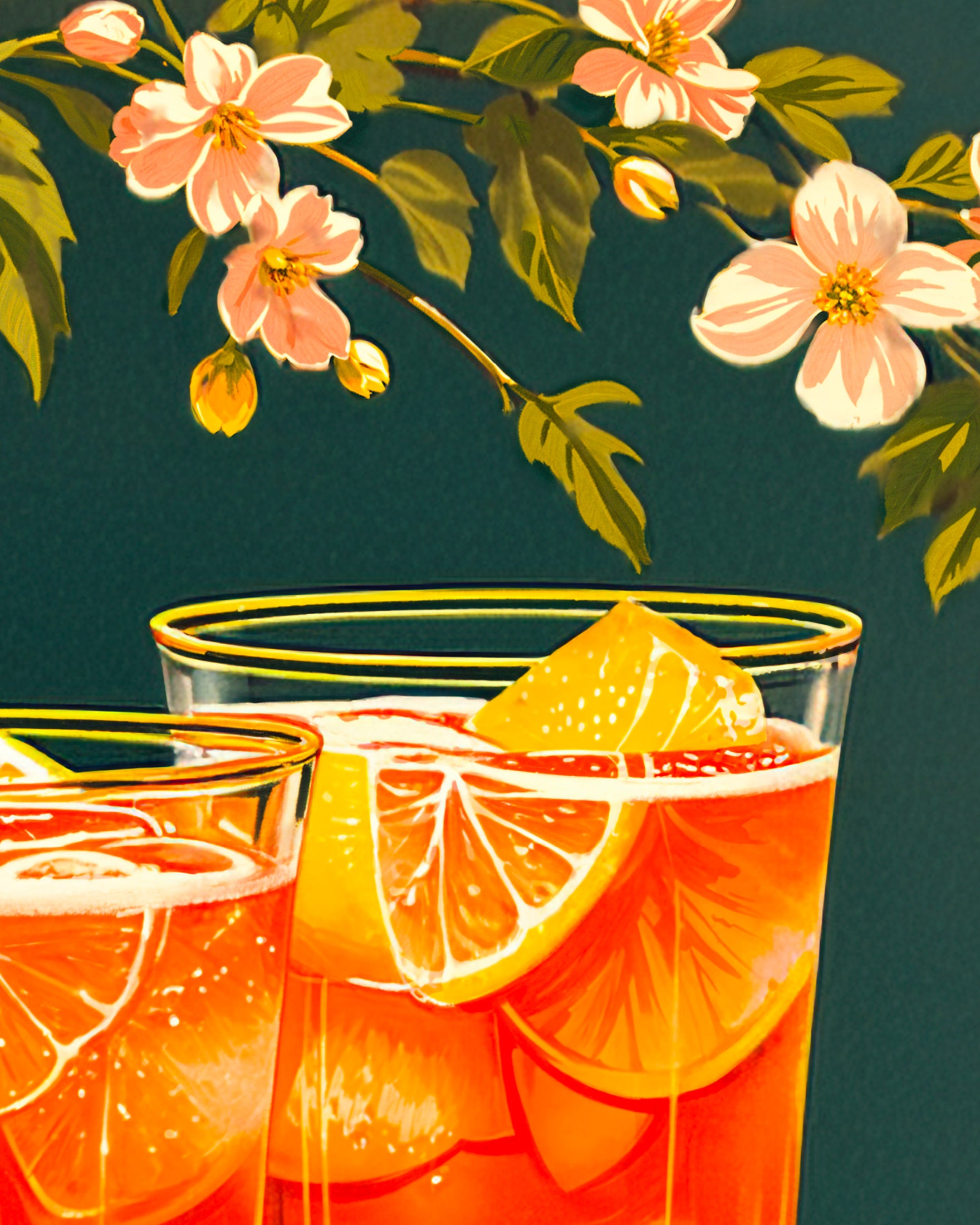 Aperol Spritz, plakat vintage