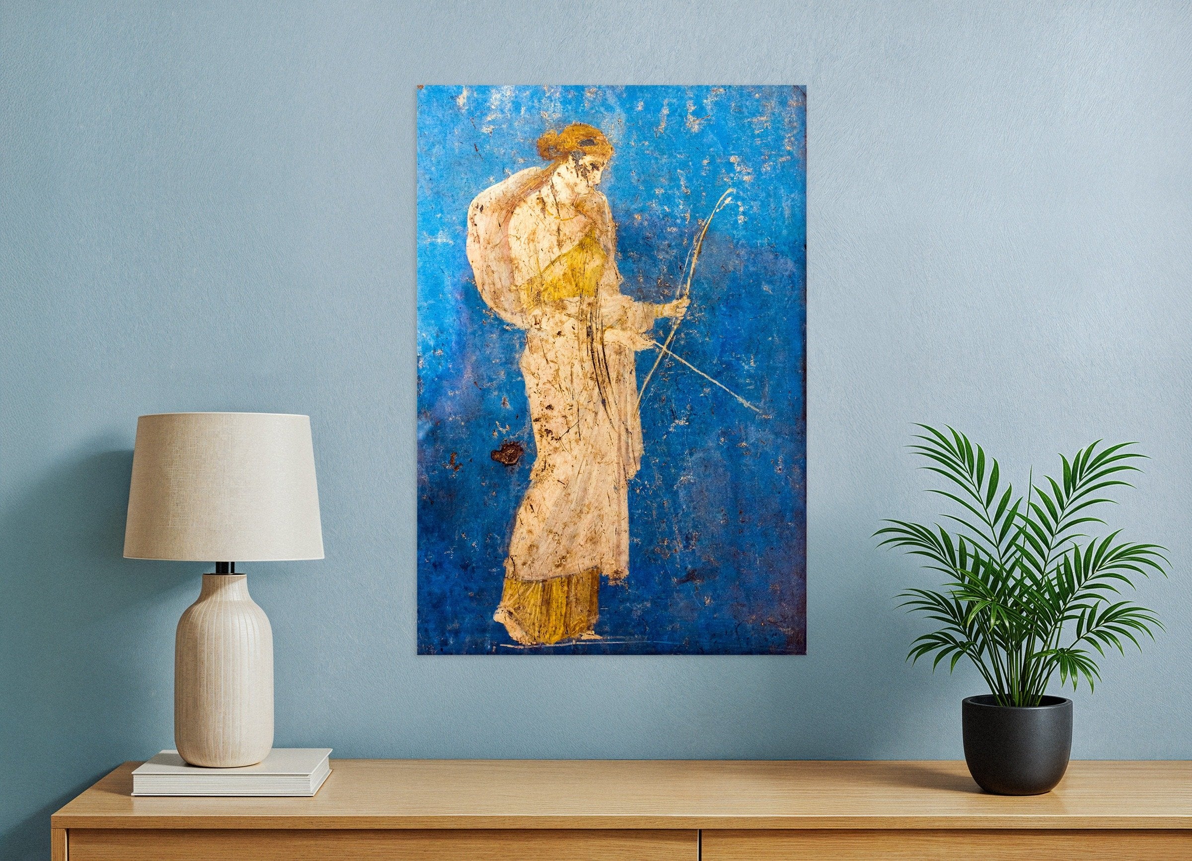 Poster of Artemis Wall Fresco – Roman Mural