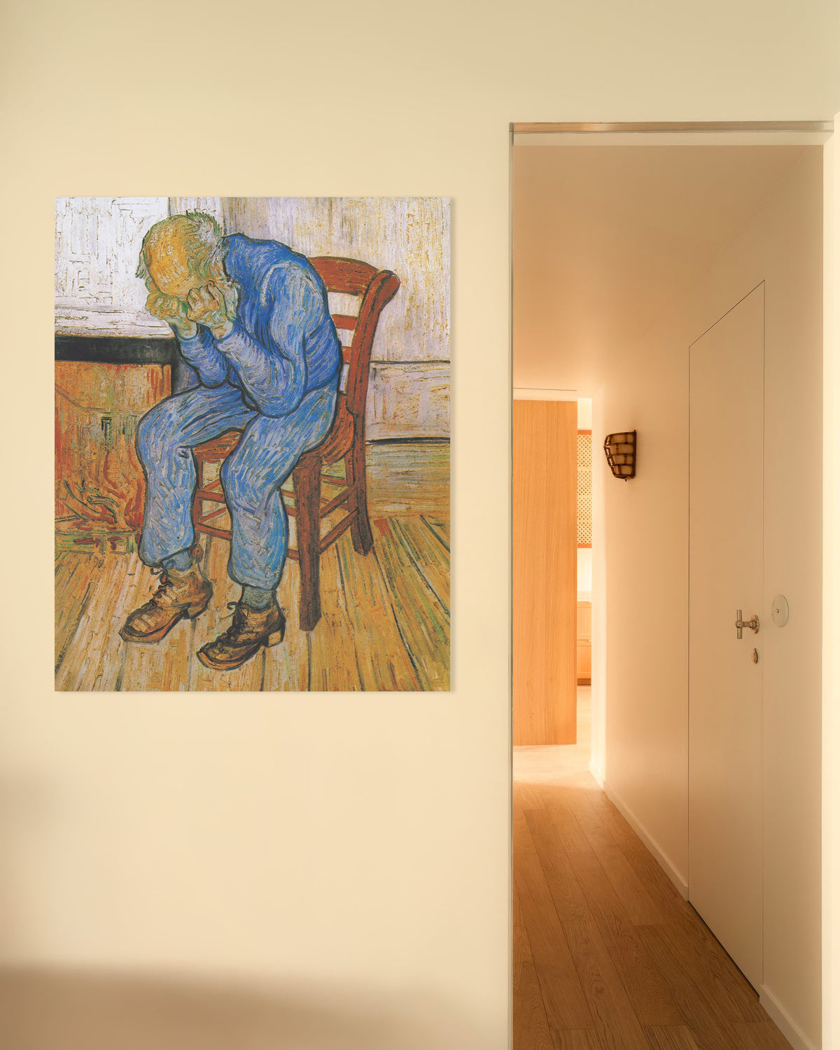Plakat „U bram wieczności (1890) Vincenta van Gogha”