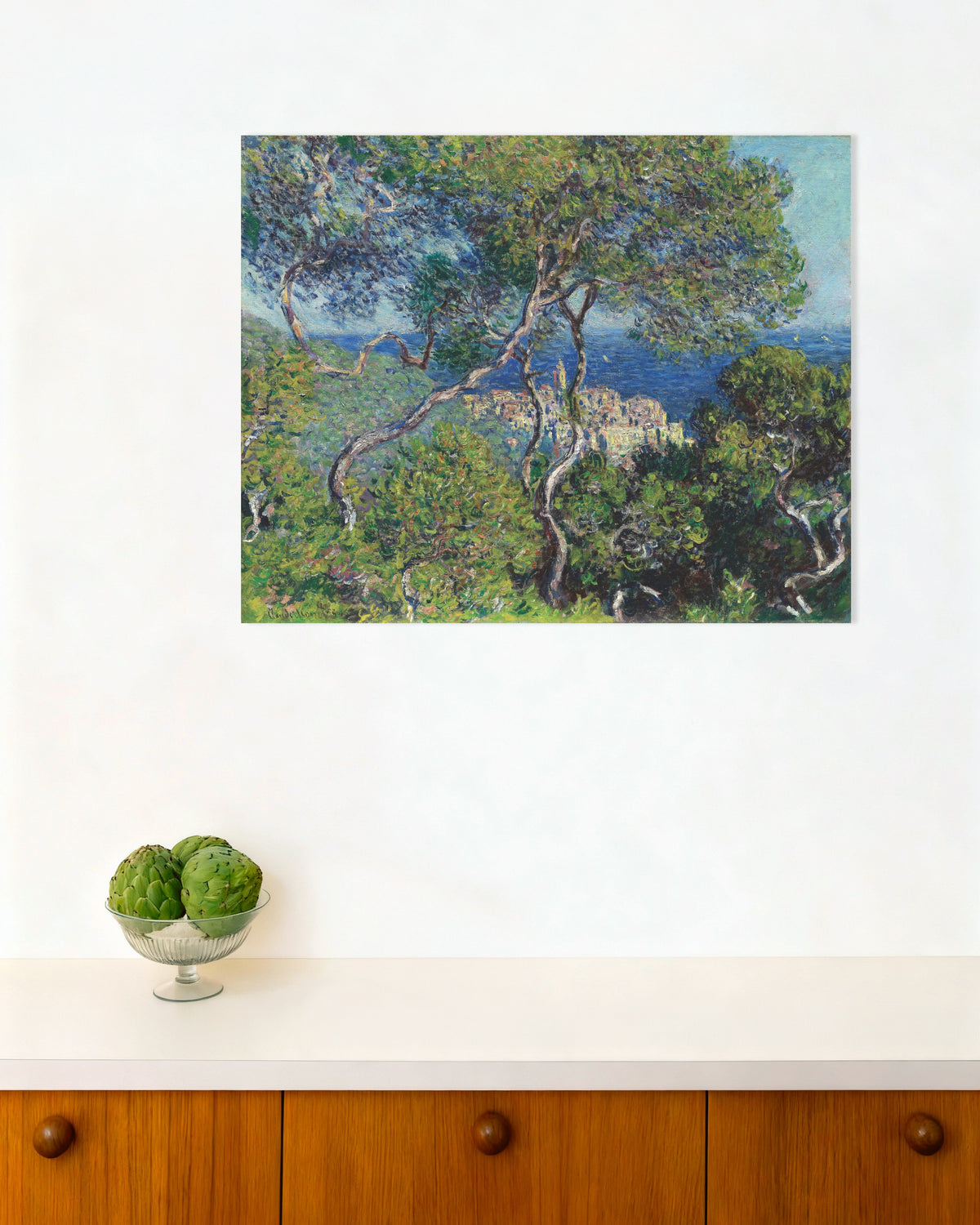 Plakat Bordighera (1884), Claude Monet