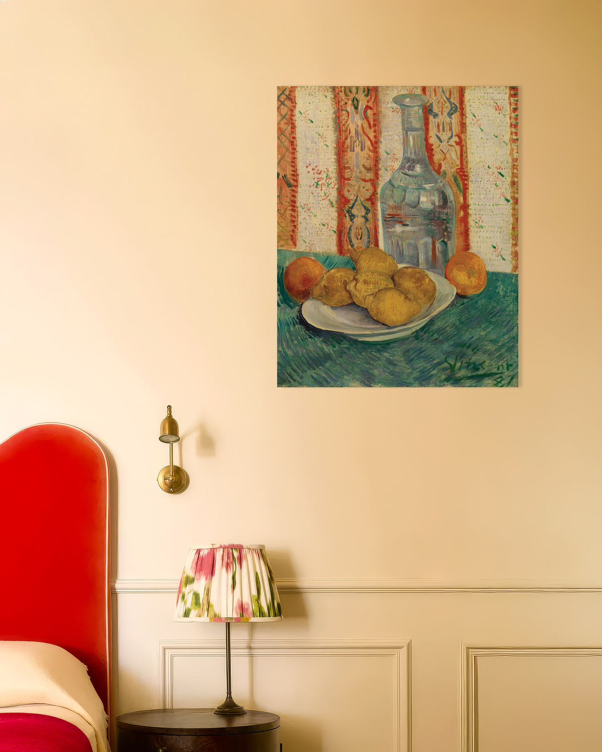Plakat „Karafka i naczynie z cytrusami (1887), Vincent van Gogh”