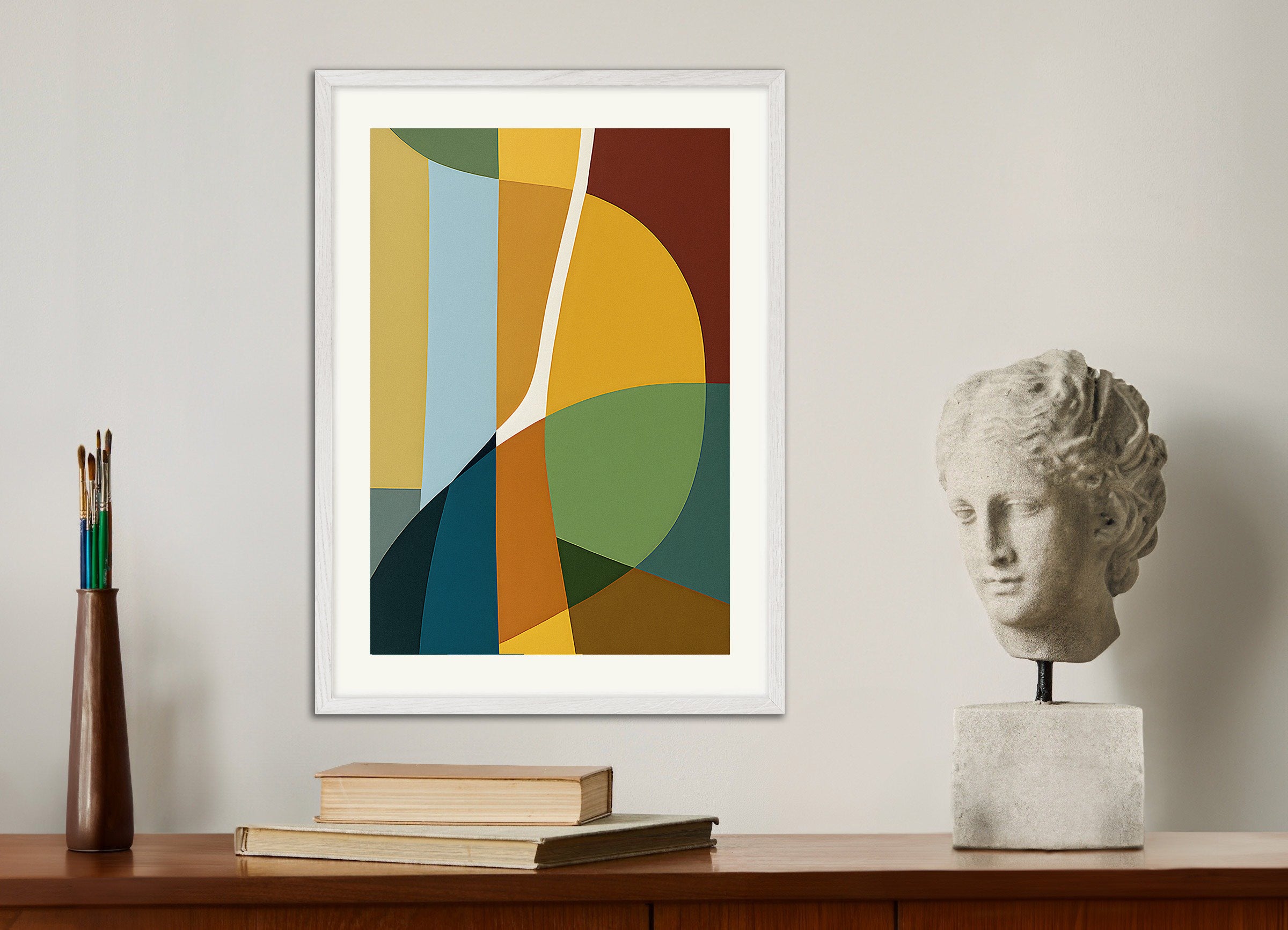 Poster of Colorful Abstract Art Print