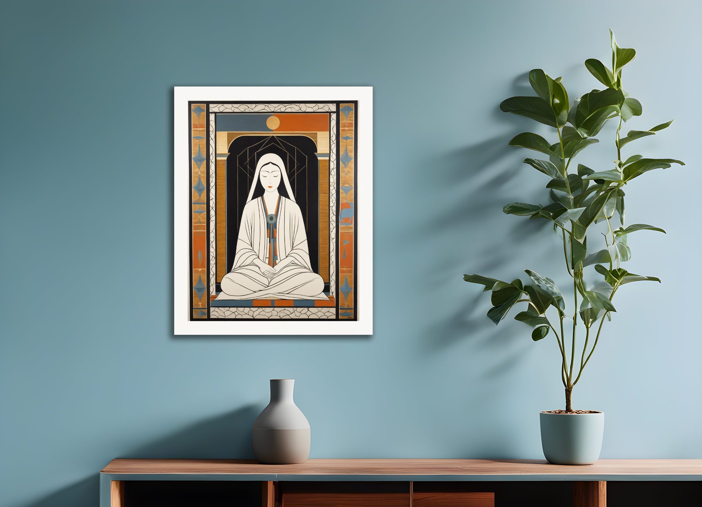 Poster: Dreamlike and transcendent American painting,