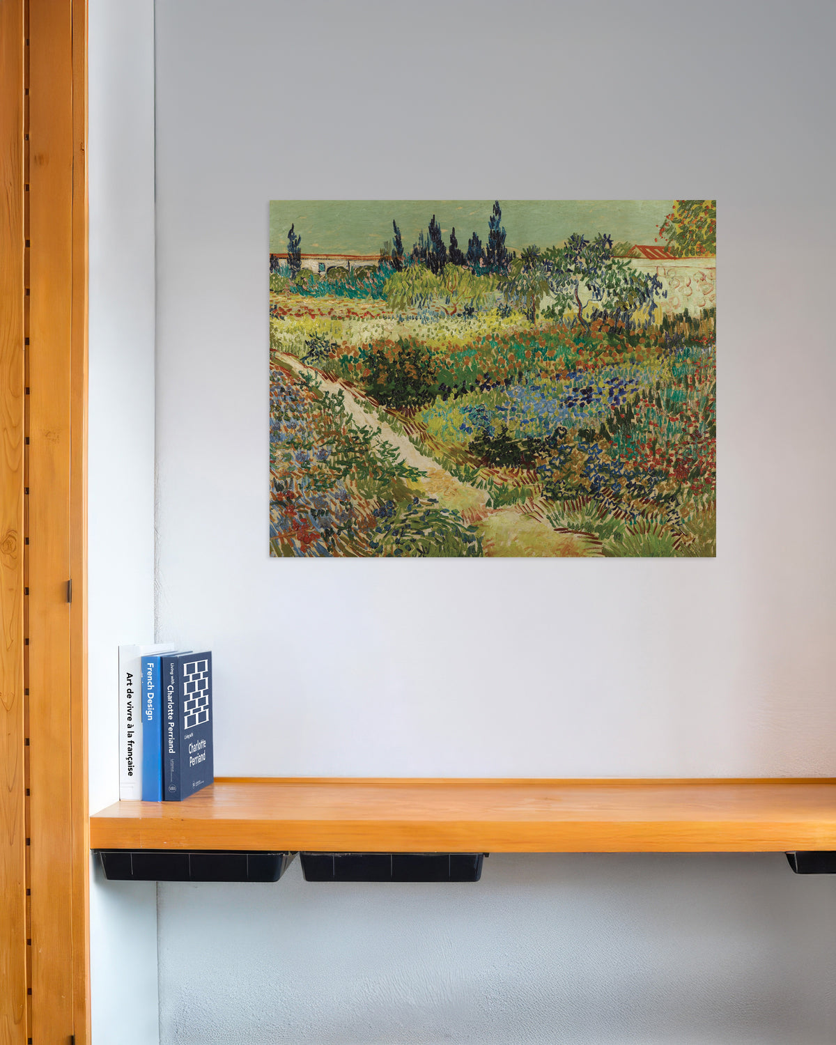 Plakat Ogród w Arles (1888), Vincent van Gogh