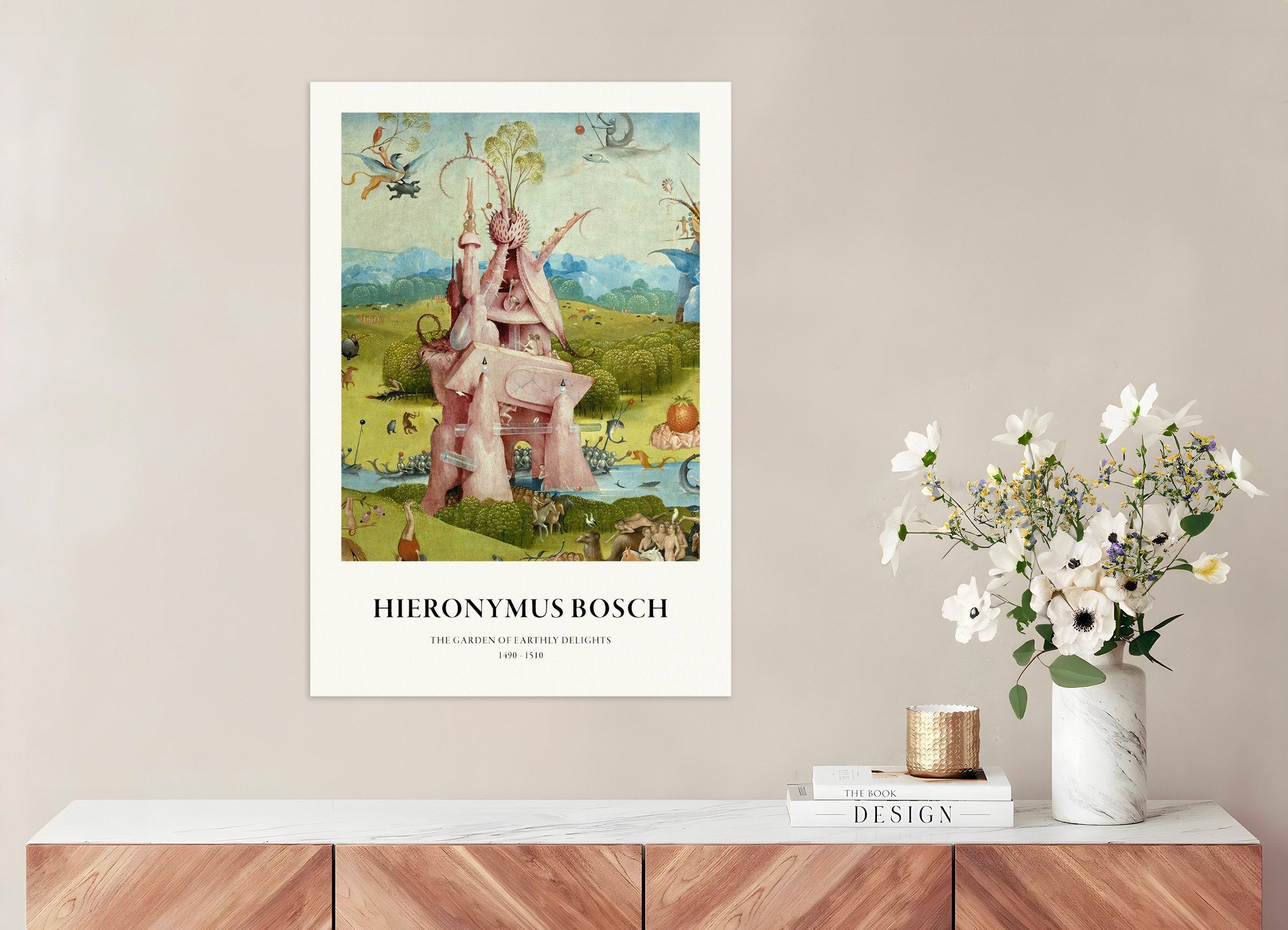 Poster of Garden of Earthly Delights Print, Detail 03