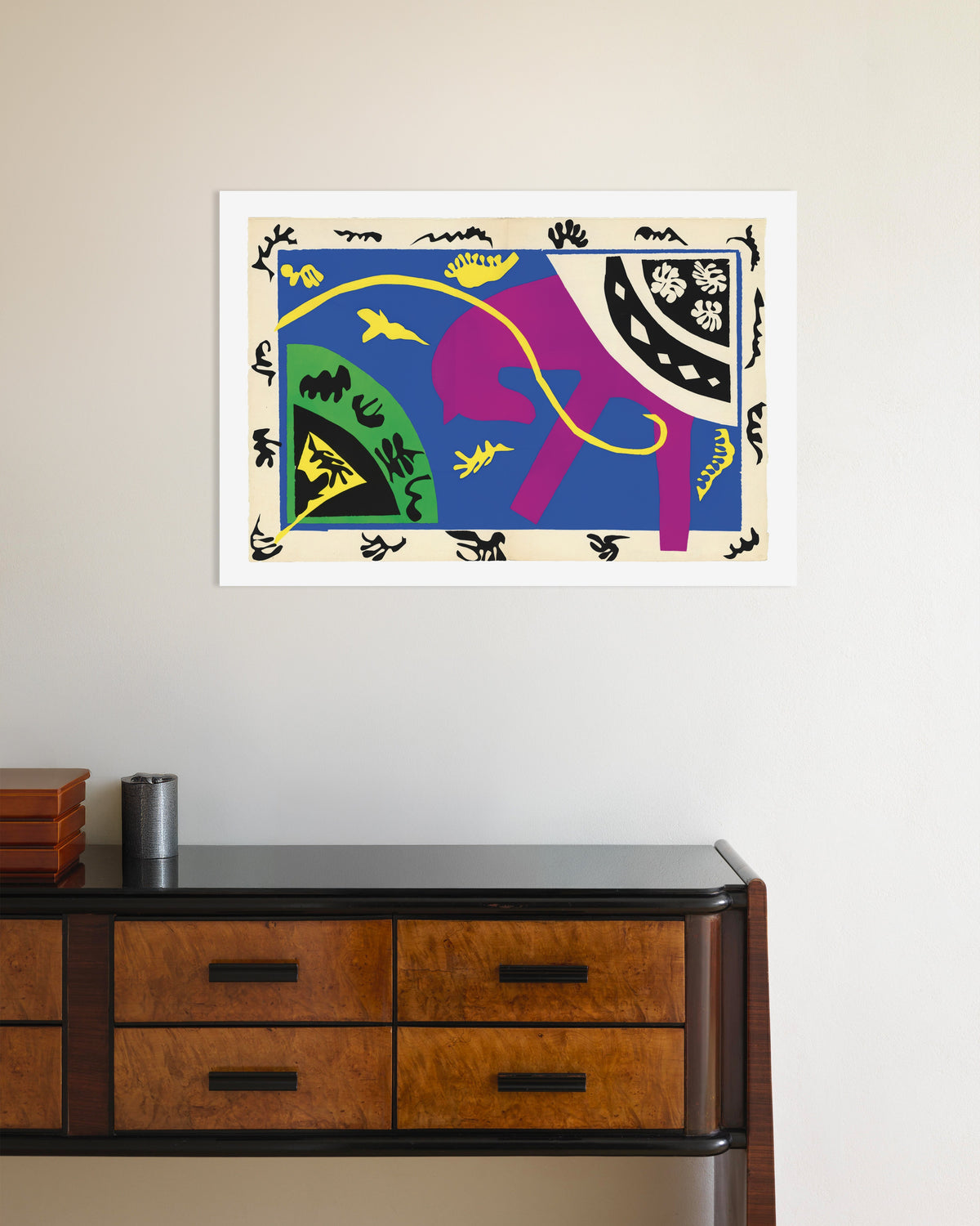 Plakat „Koń, jeździec i klaun (Jazz, 1947), Henri Matisse”