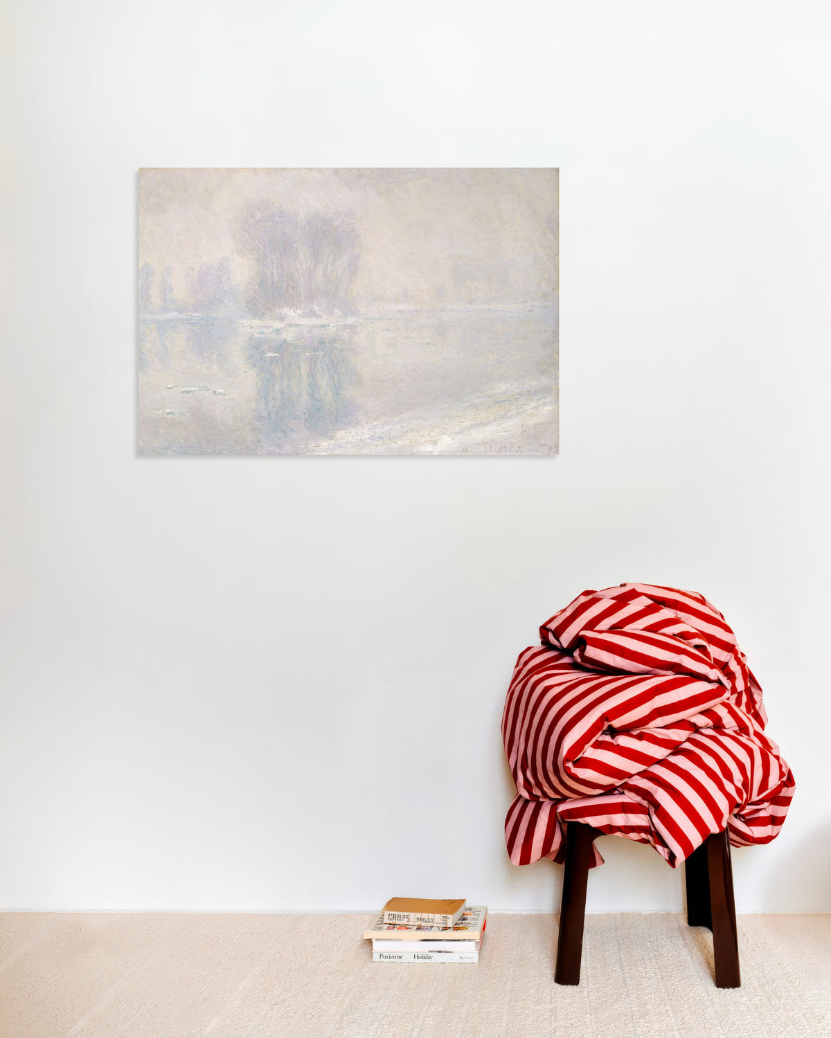 Plakat Kry lodowe (1893), Claude Monet
