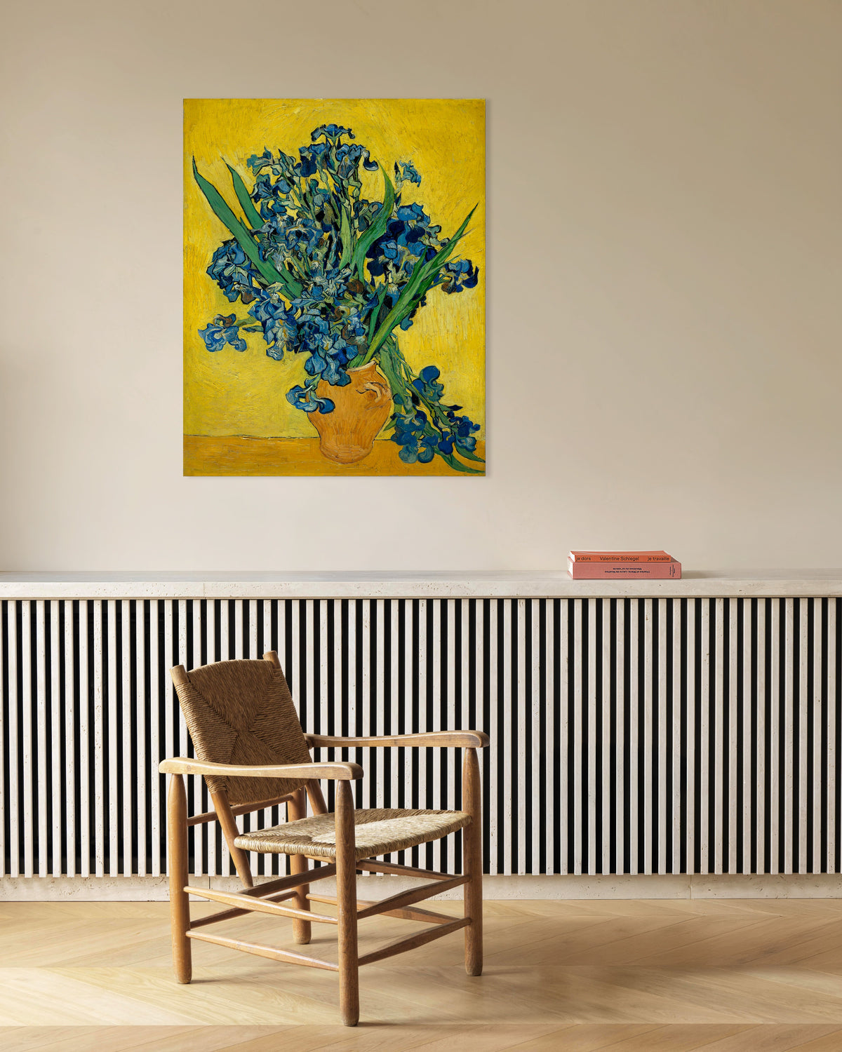 Plakat „Irysy w wazonie (1890), Vincent van Gogh”