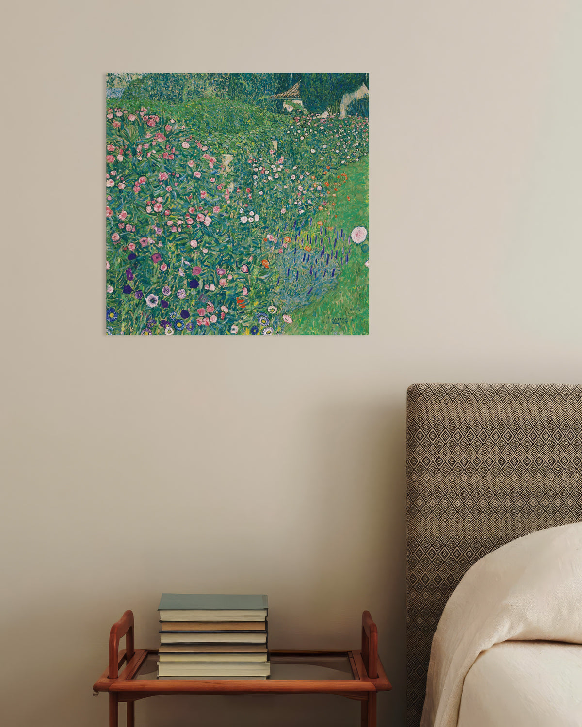 Plakat Włoski ogród (1913), Gustav Klimt
