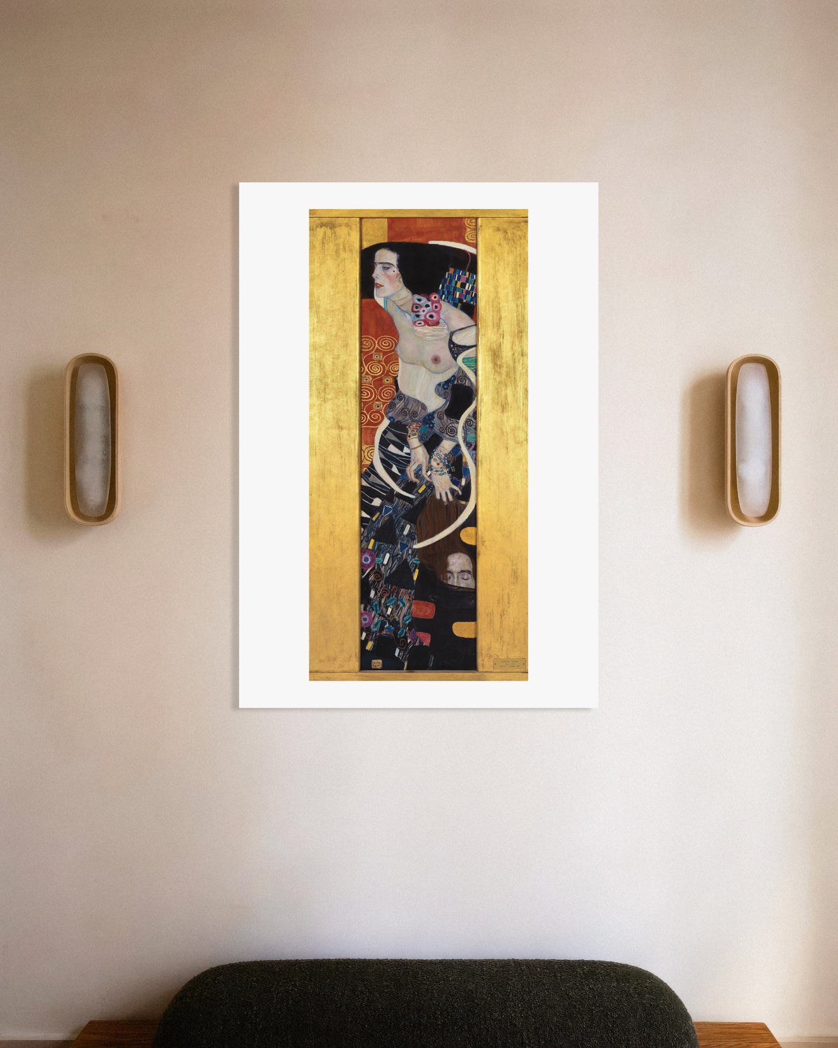 Plakat Judyta II (1909), Gustav Klimt