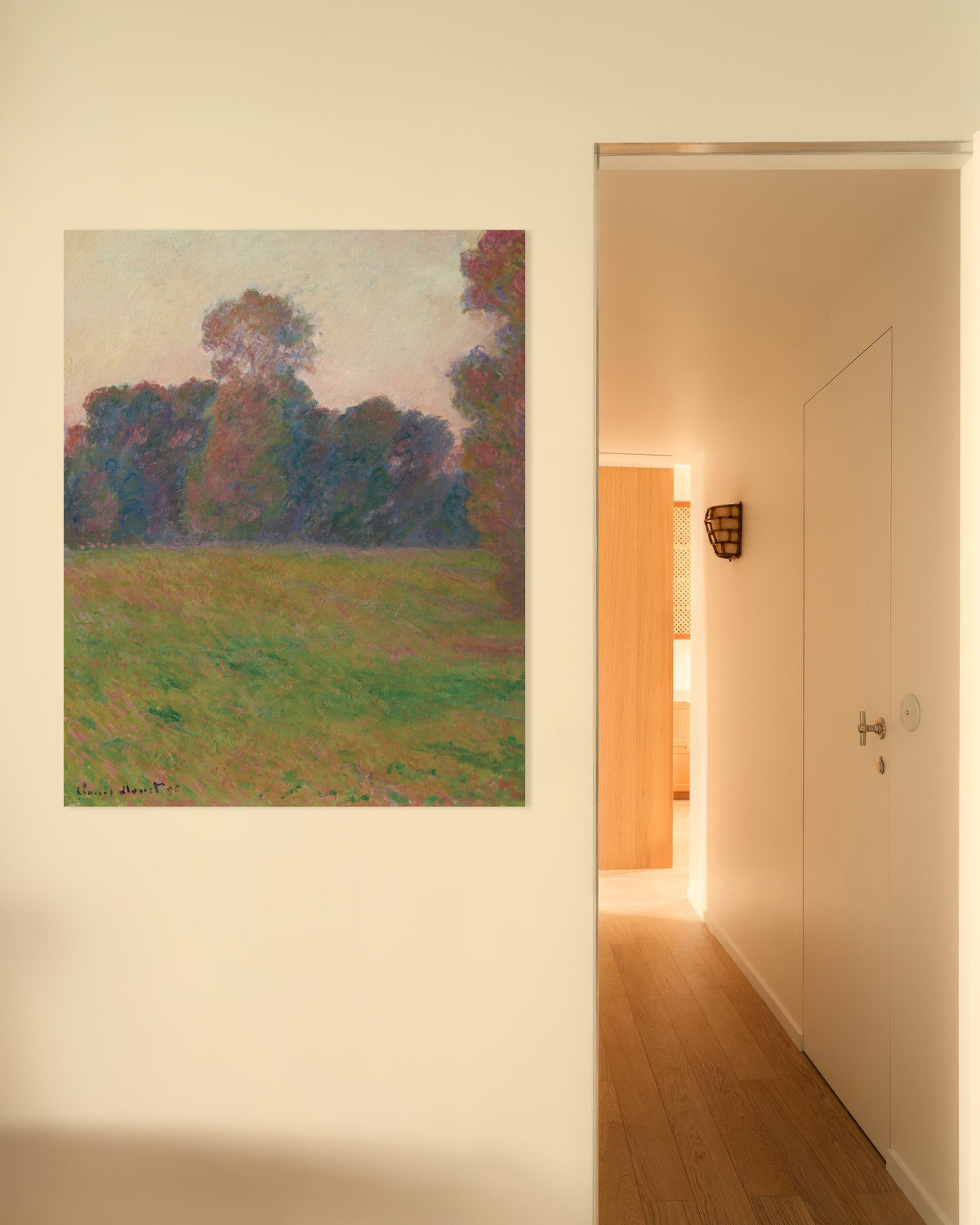 Plakat Łąka w Giverny (1886), Claude Monet