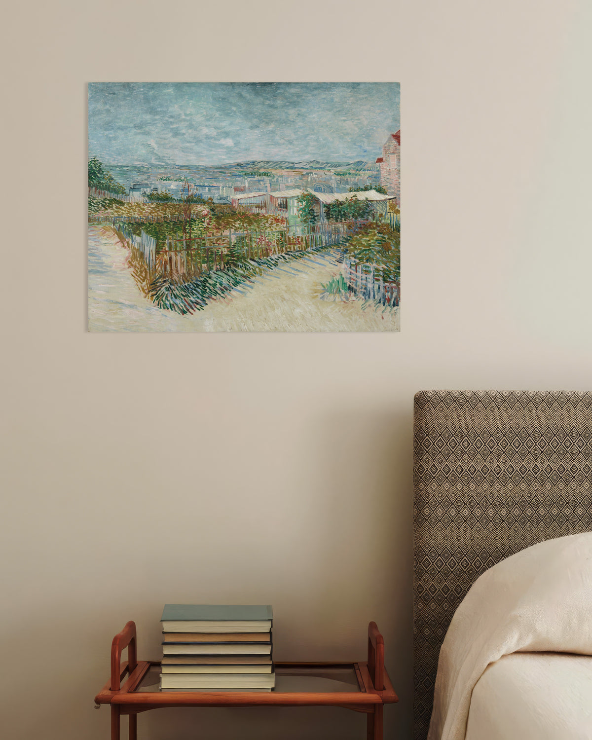 Plakat „Montmartre, za Moulin de la Galette (1887), Vincent van Gogha”
