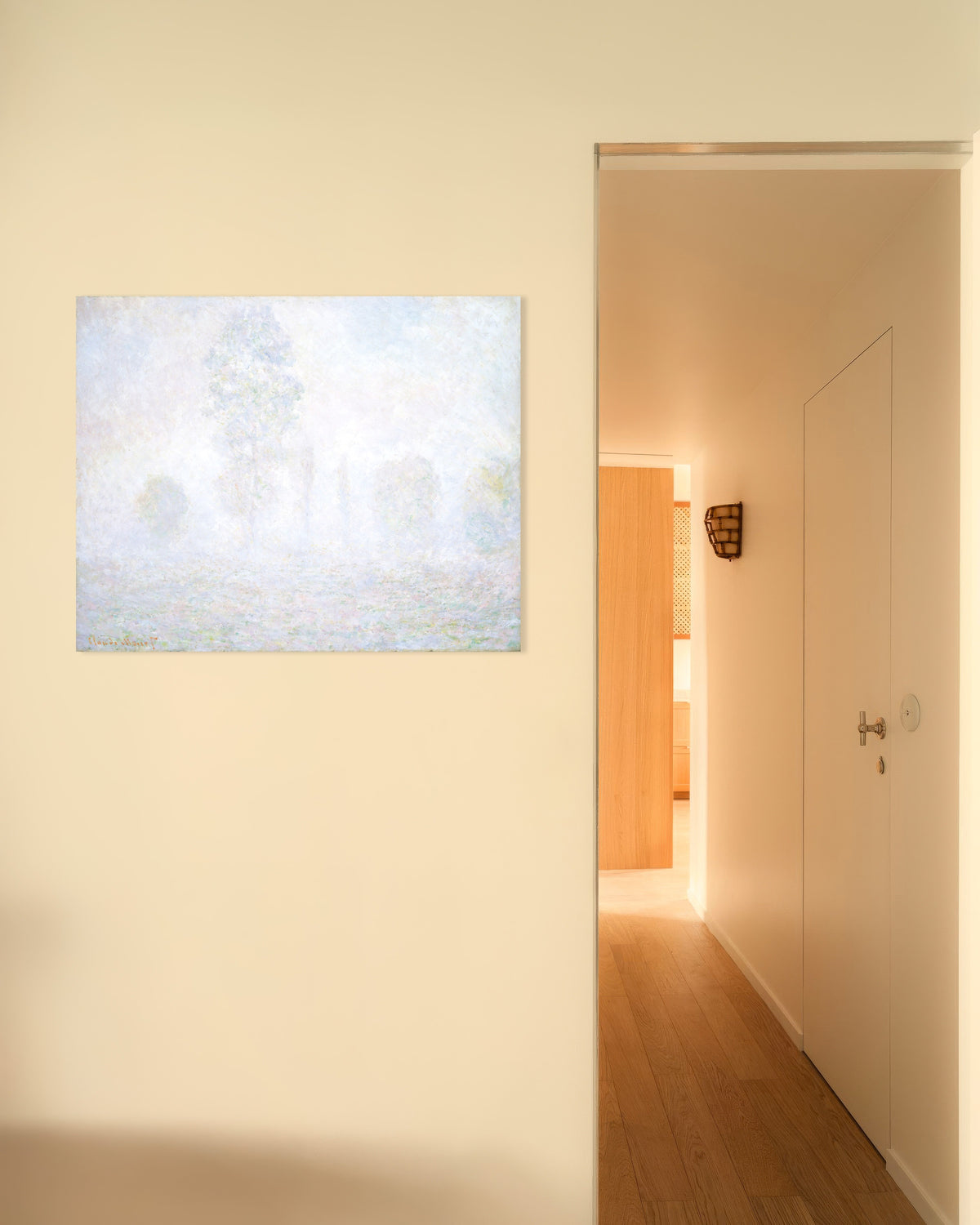 Plakat Poranna mgiełka (1888), Claude Monet