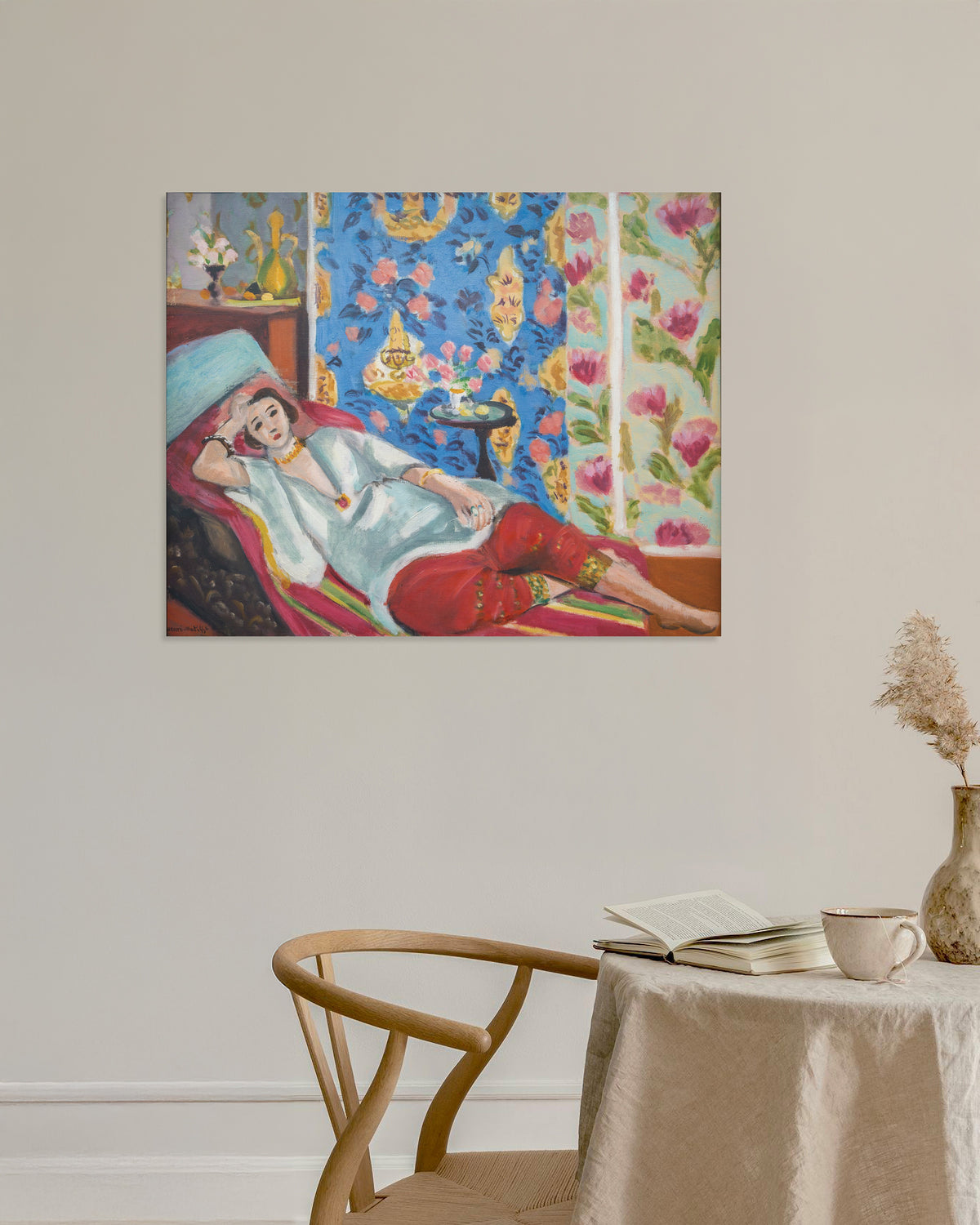 Plakat „Odaliska w czerwonych spodniach (1924–1925), Henri Matisse”