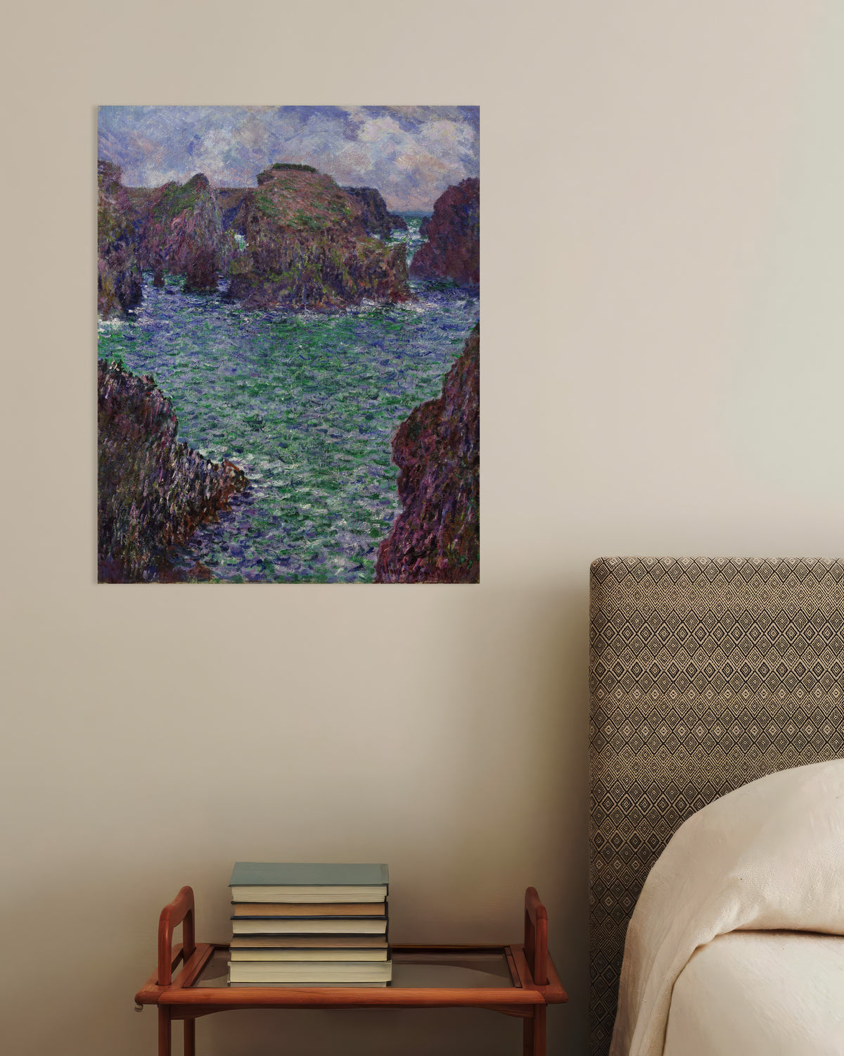 Plakat Port-Goulphar, Belle-Île (1887), Claude Monet