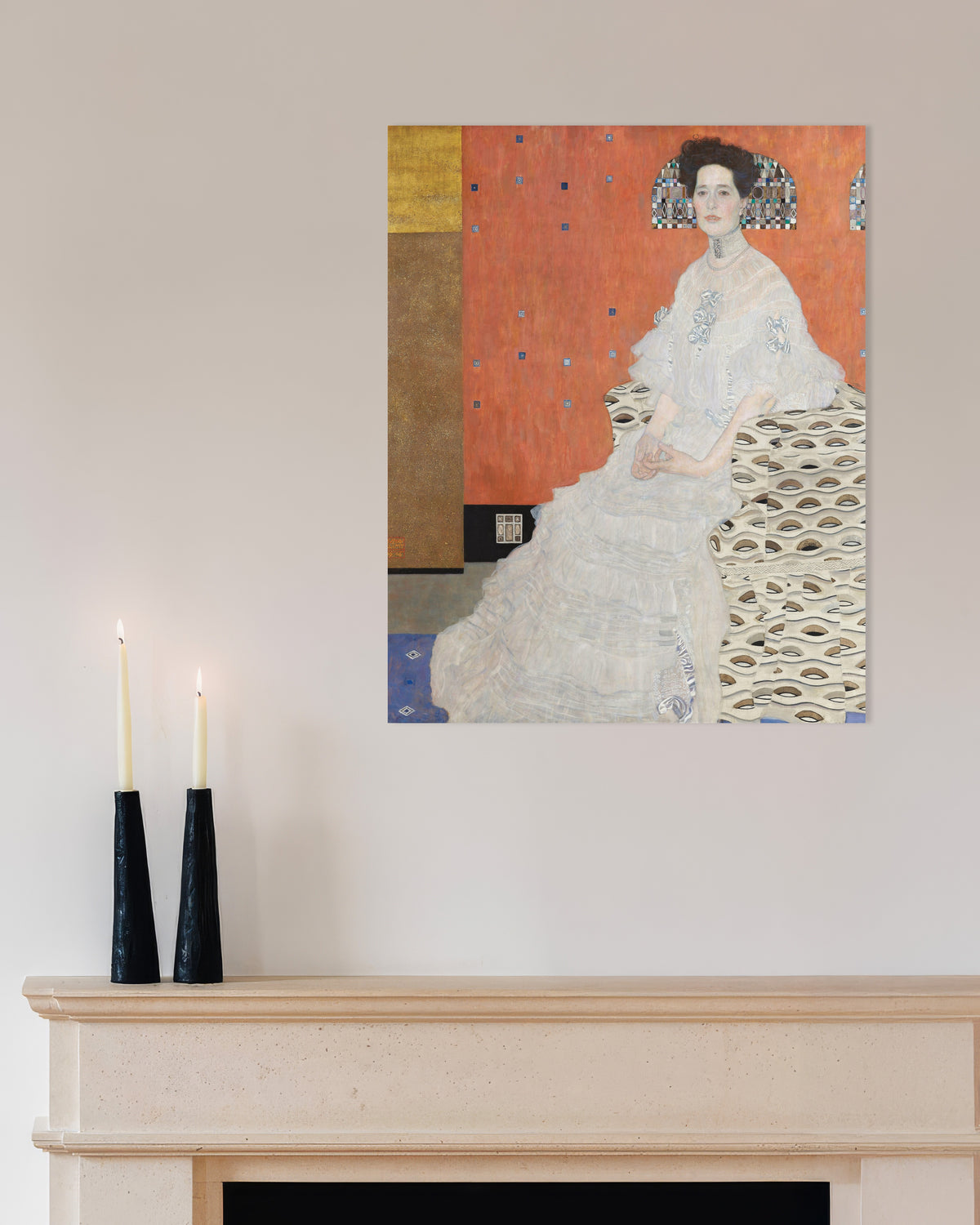 Plakat Portret Fritzy Riedler (1906), Gustav Klimt