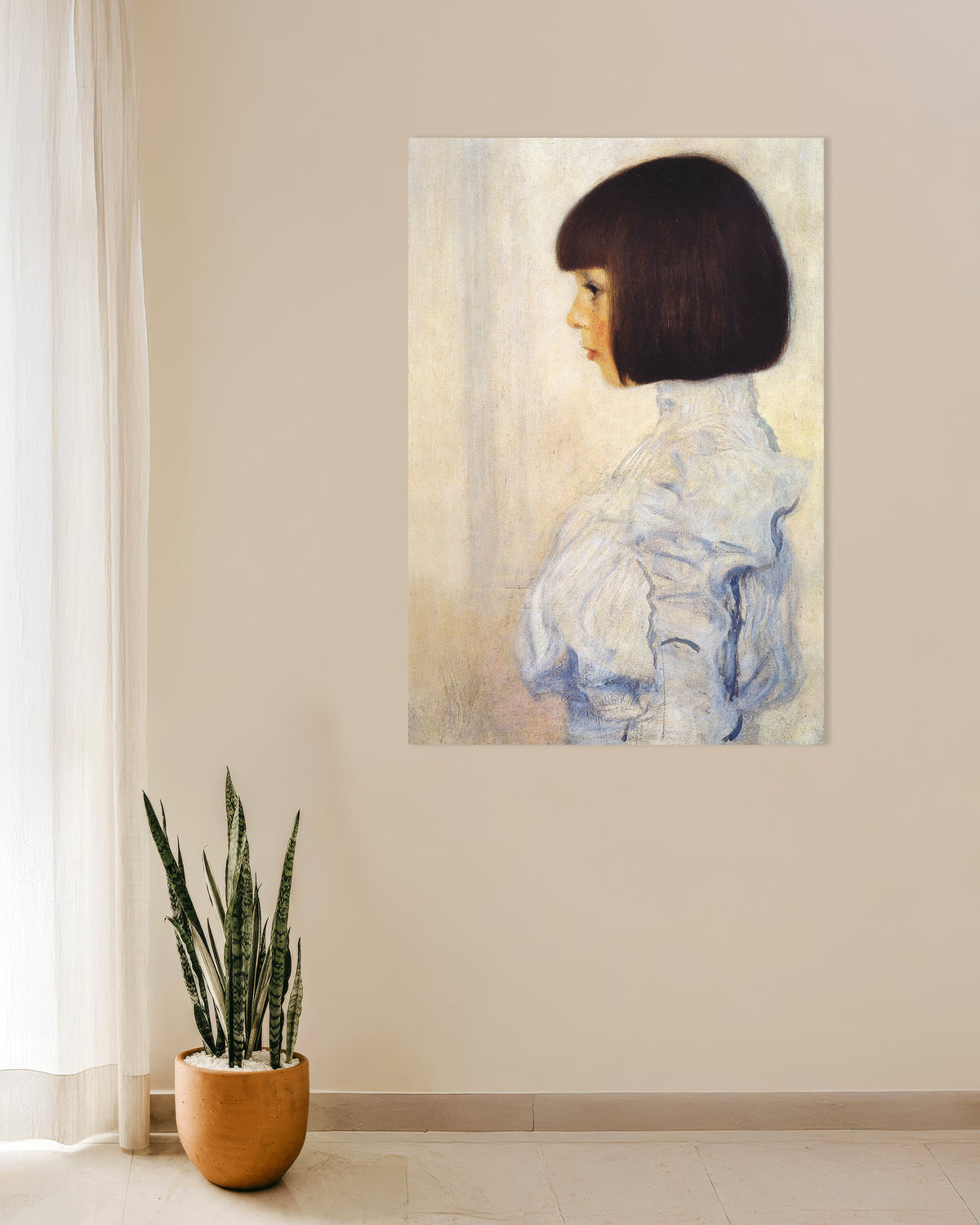 Plakat Portret Heleny Klimt (1898), Gustav Klimt