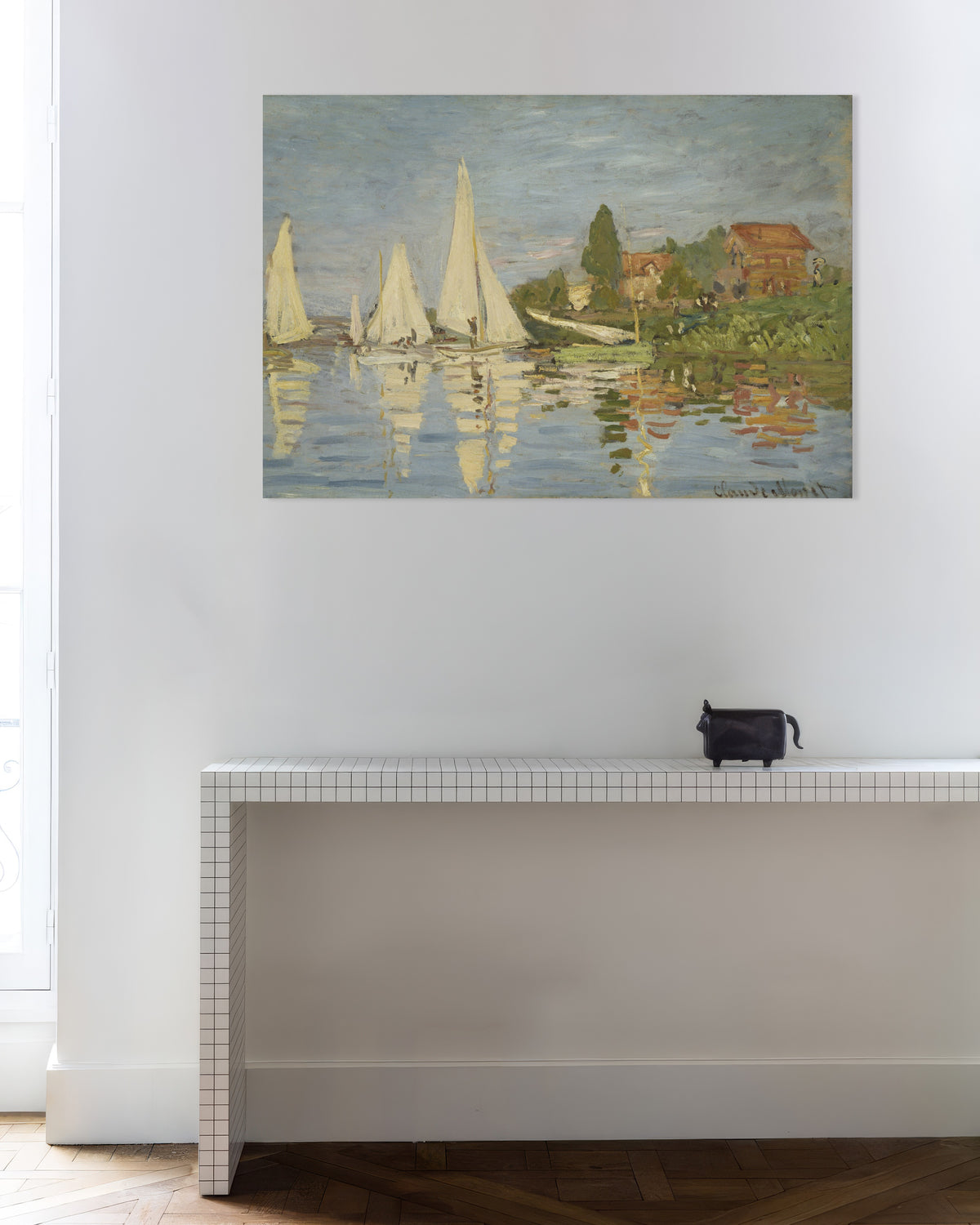 Plakat Regaty w Argenteuil (ok. 1872), Claude Monet
