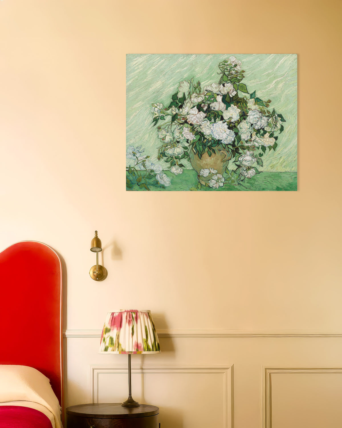 Plakat „Róże (1890), Vincent van Gogh”
