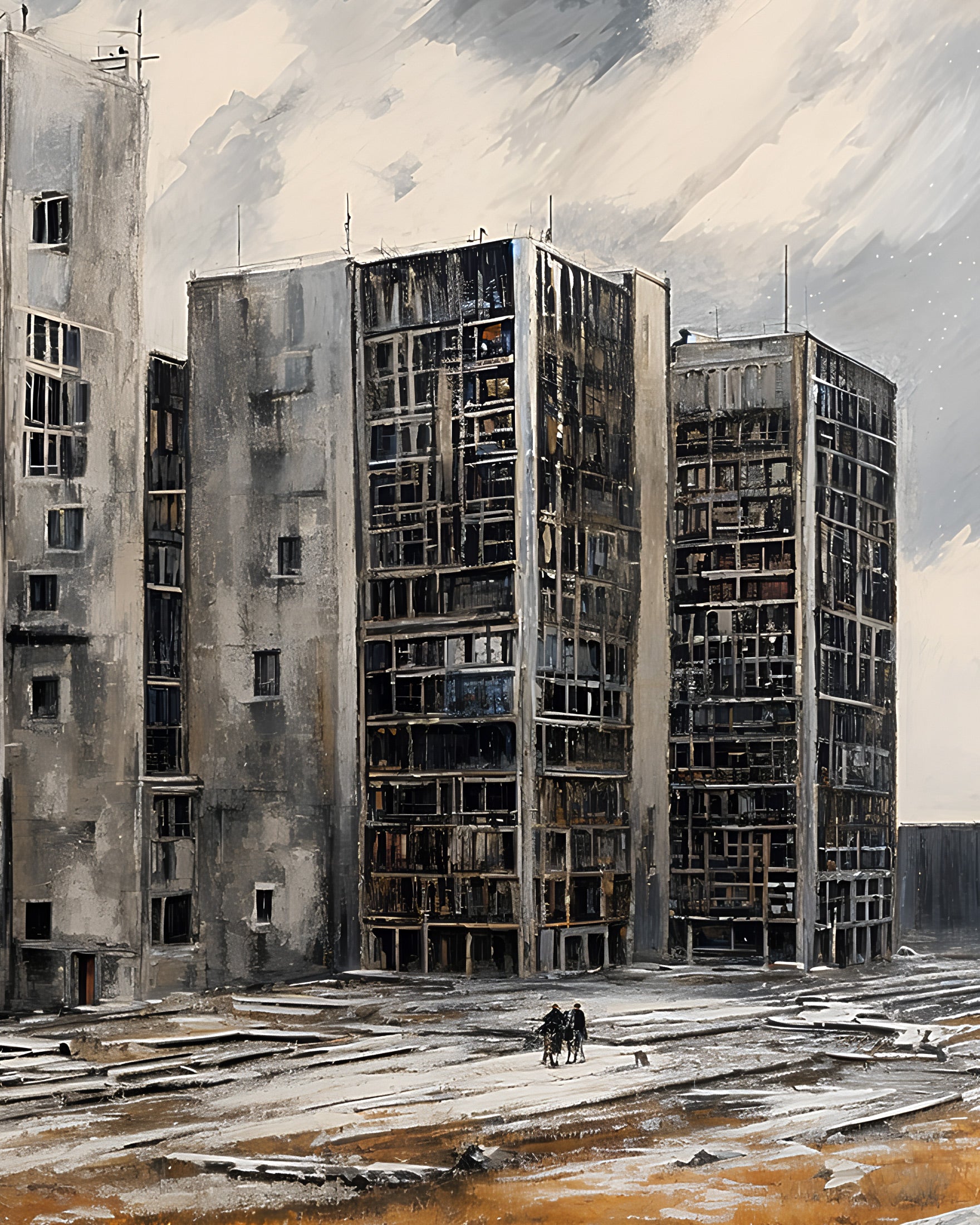 „To właśnie robią” – Ruiny - Plakat