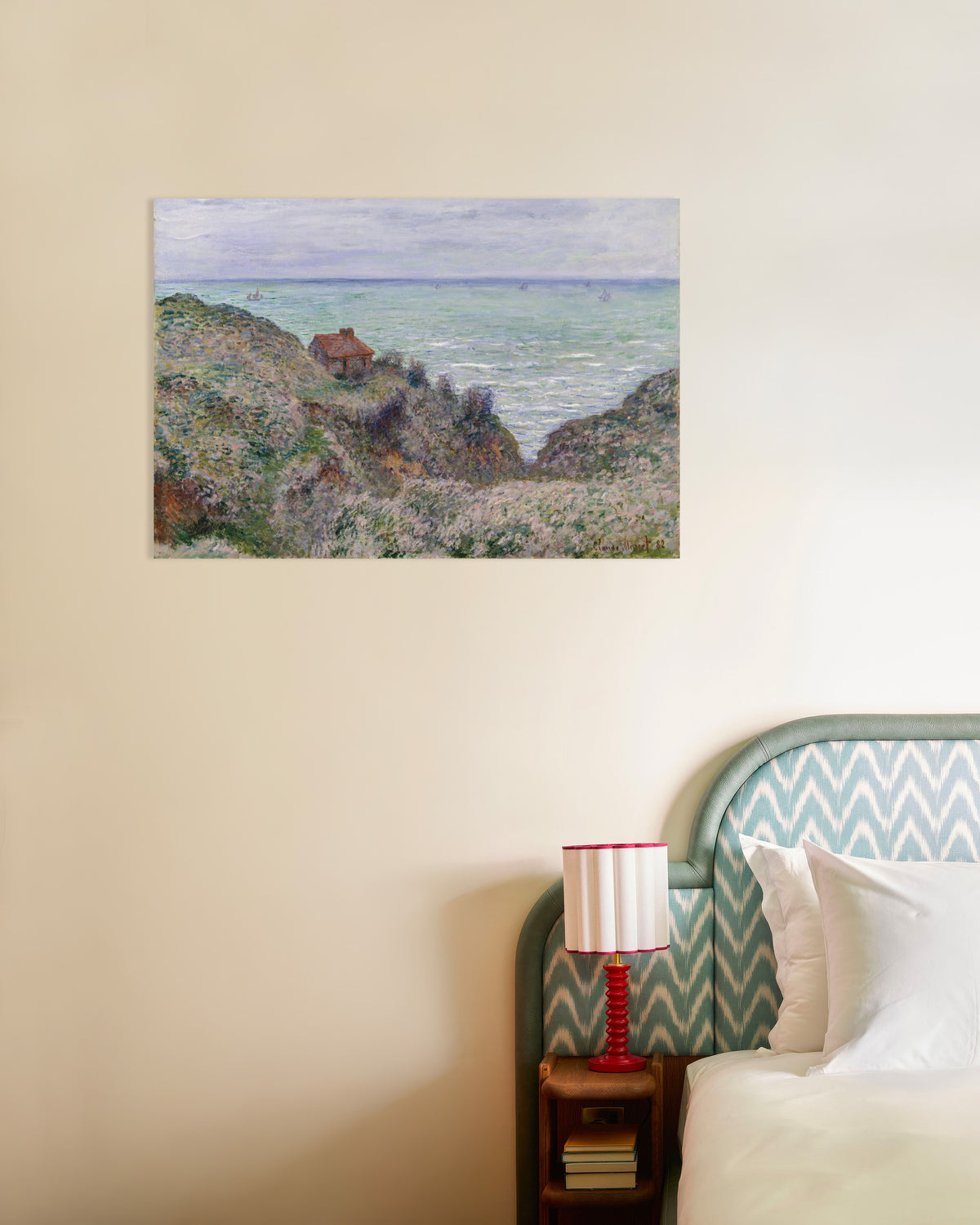 Plakat Chata celnika (1882), Claude Monet