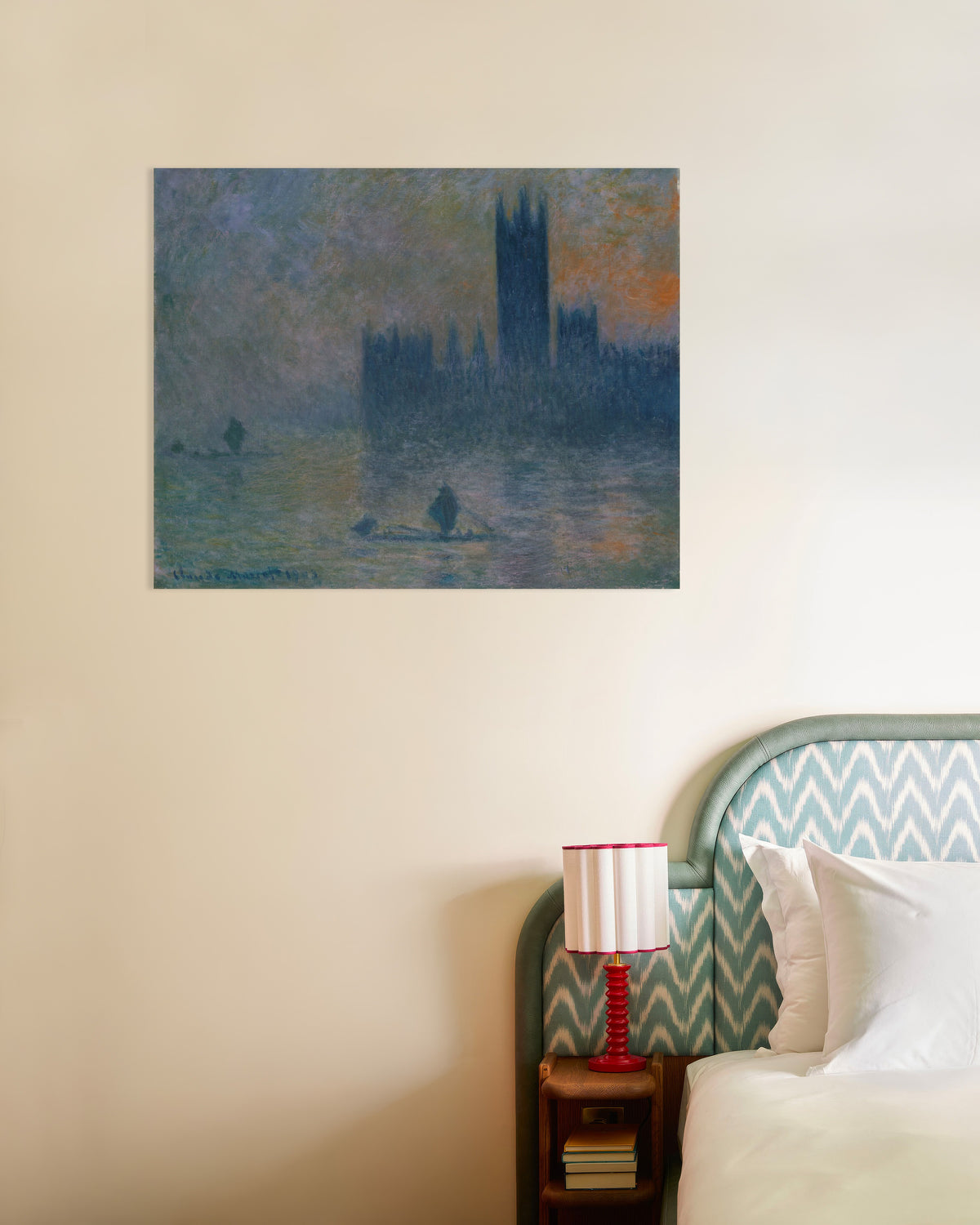 Plakat Parlament, efekt mgły (1903–1904), Claude Monet