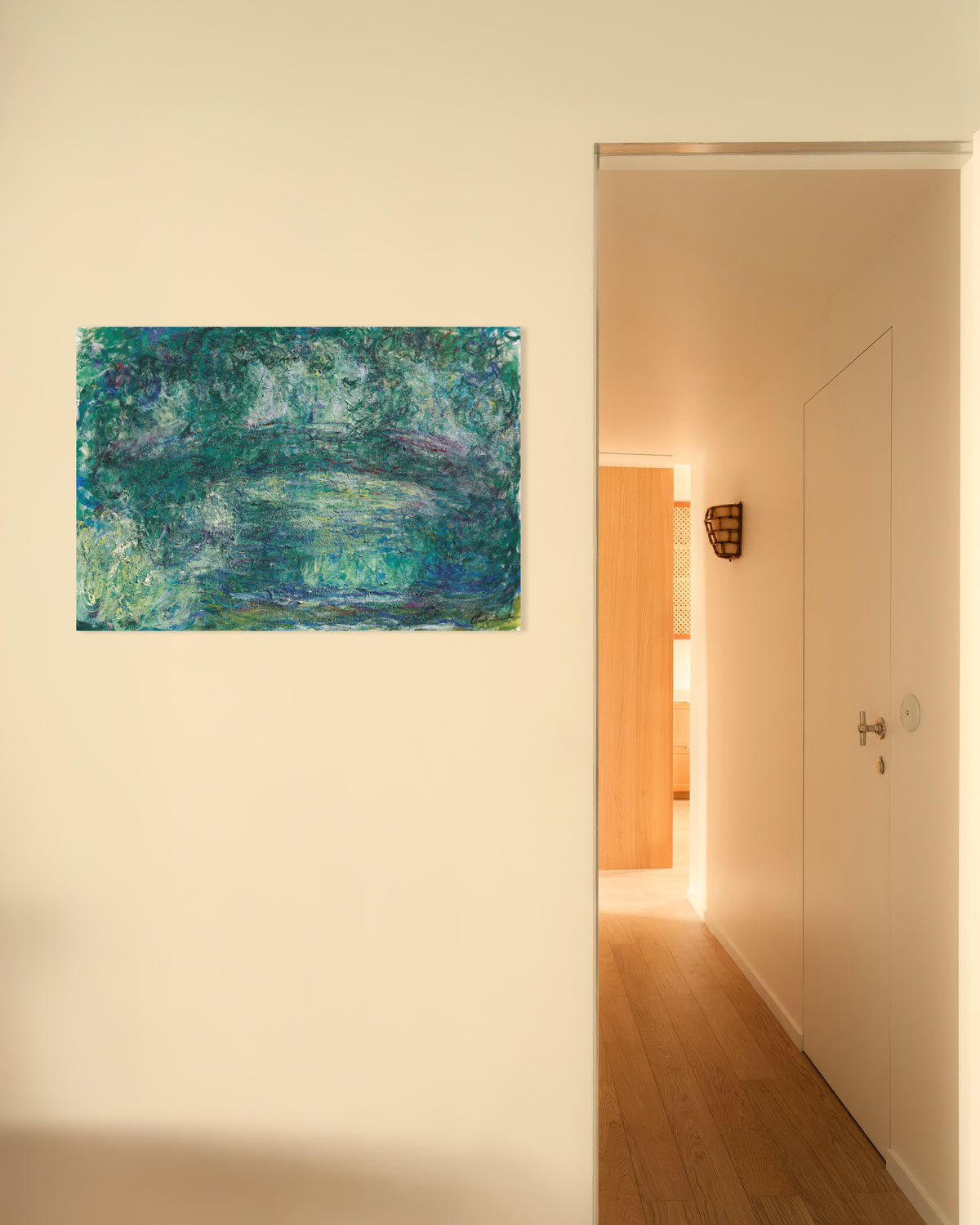 Plakat Japoński mostek (1918–1924), Claude Monet