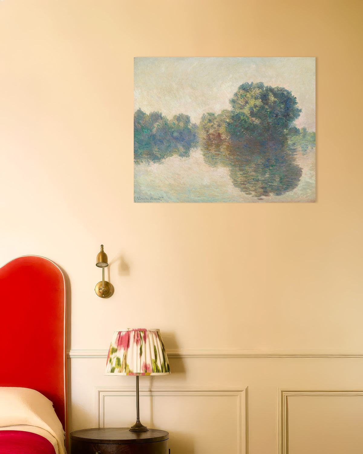 Plakat Sekwana w Giverny (1897), Claude Monet
