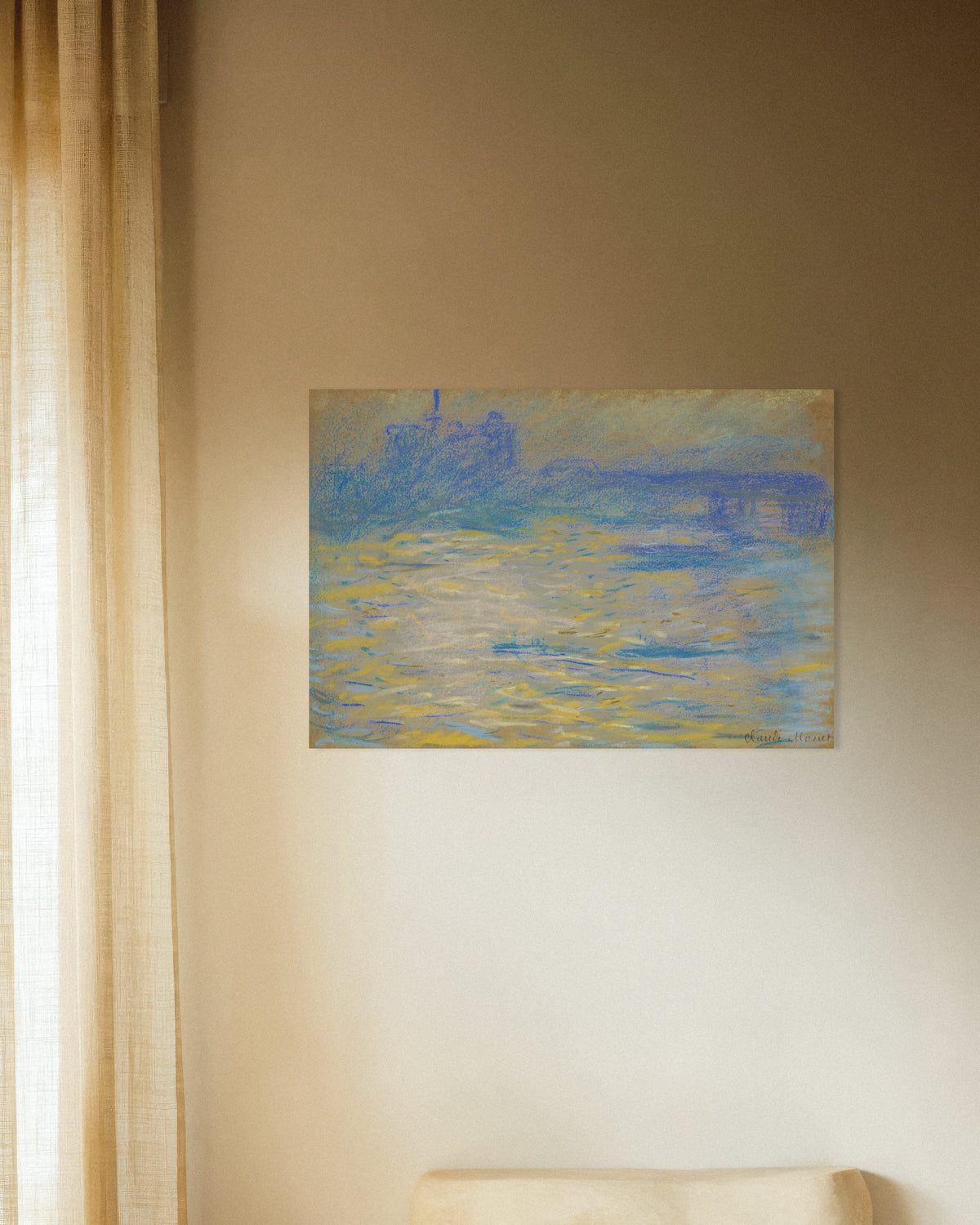 Plakat Tamiza (1901), Claude Monet