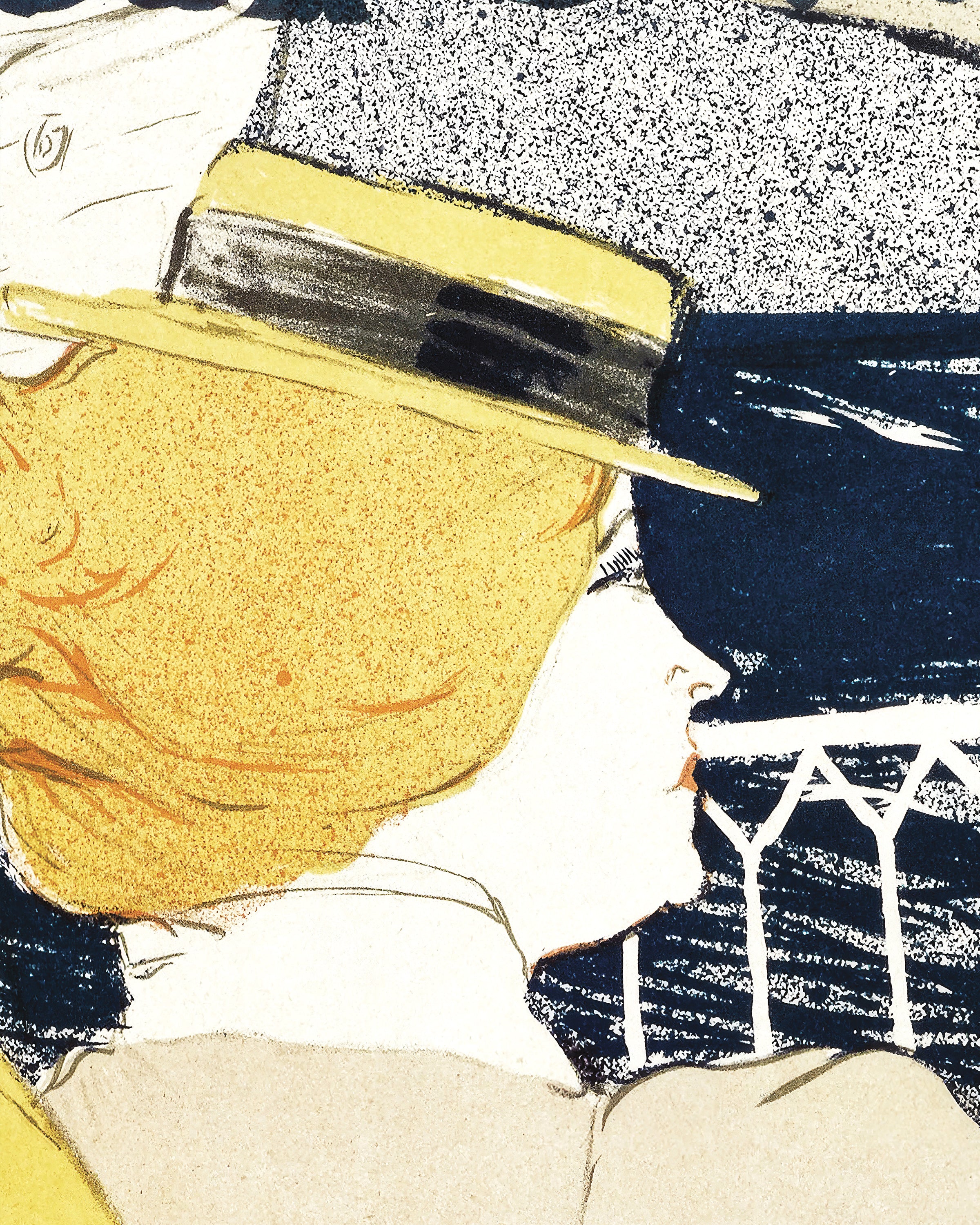 Salon des Cent, plakat (1896) autorstwa Henri de Toulouse-Lautrec
