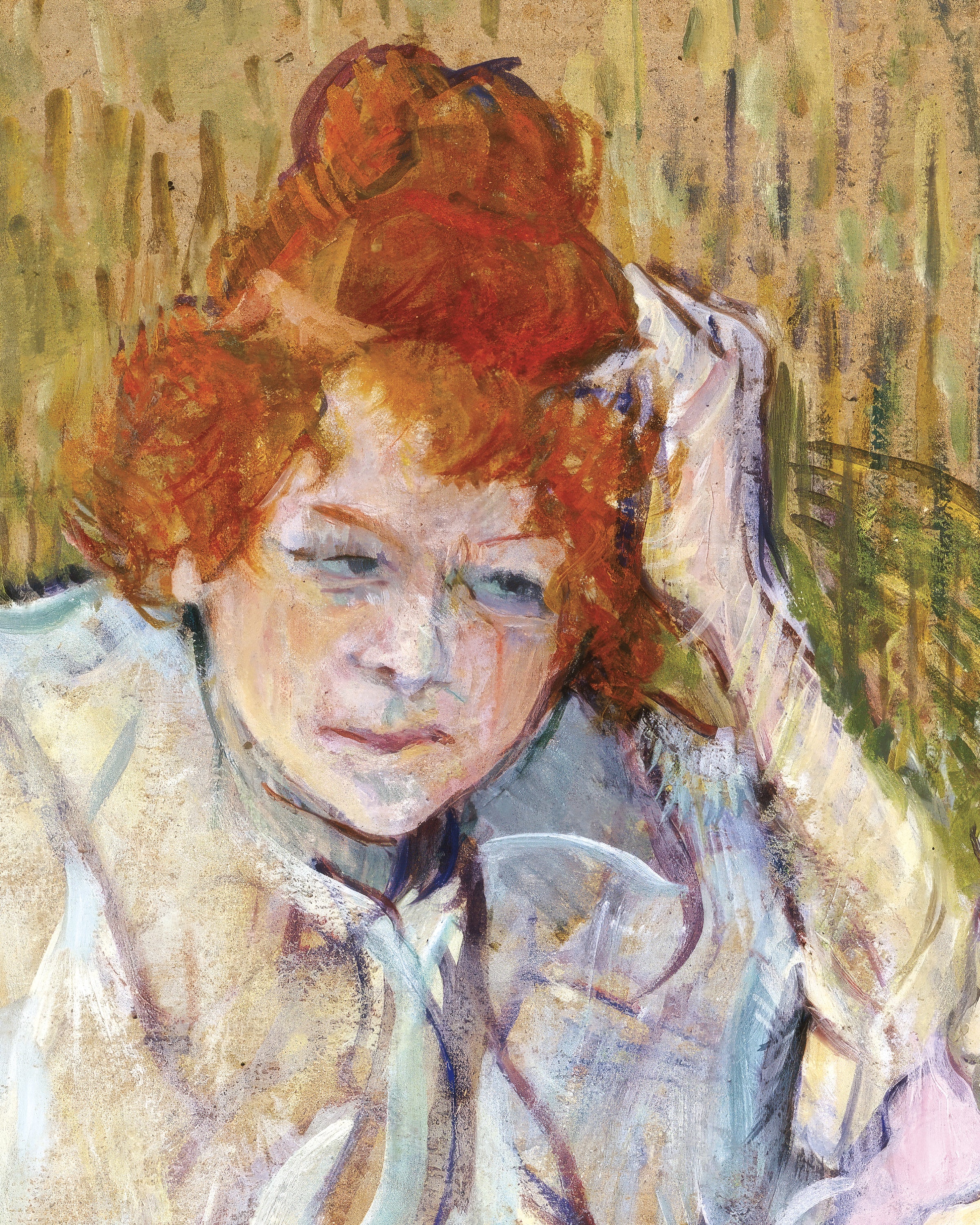Plakat The Sofa (ok. 1894-1896) autorstwa Henri de Toulouse-Lautrec