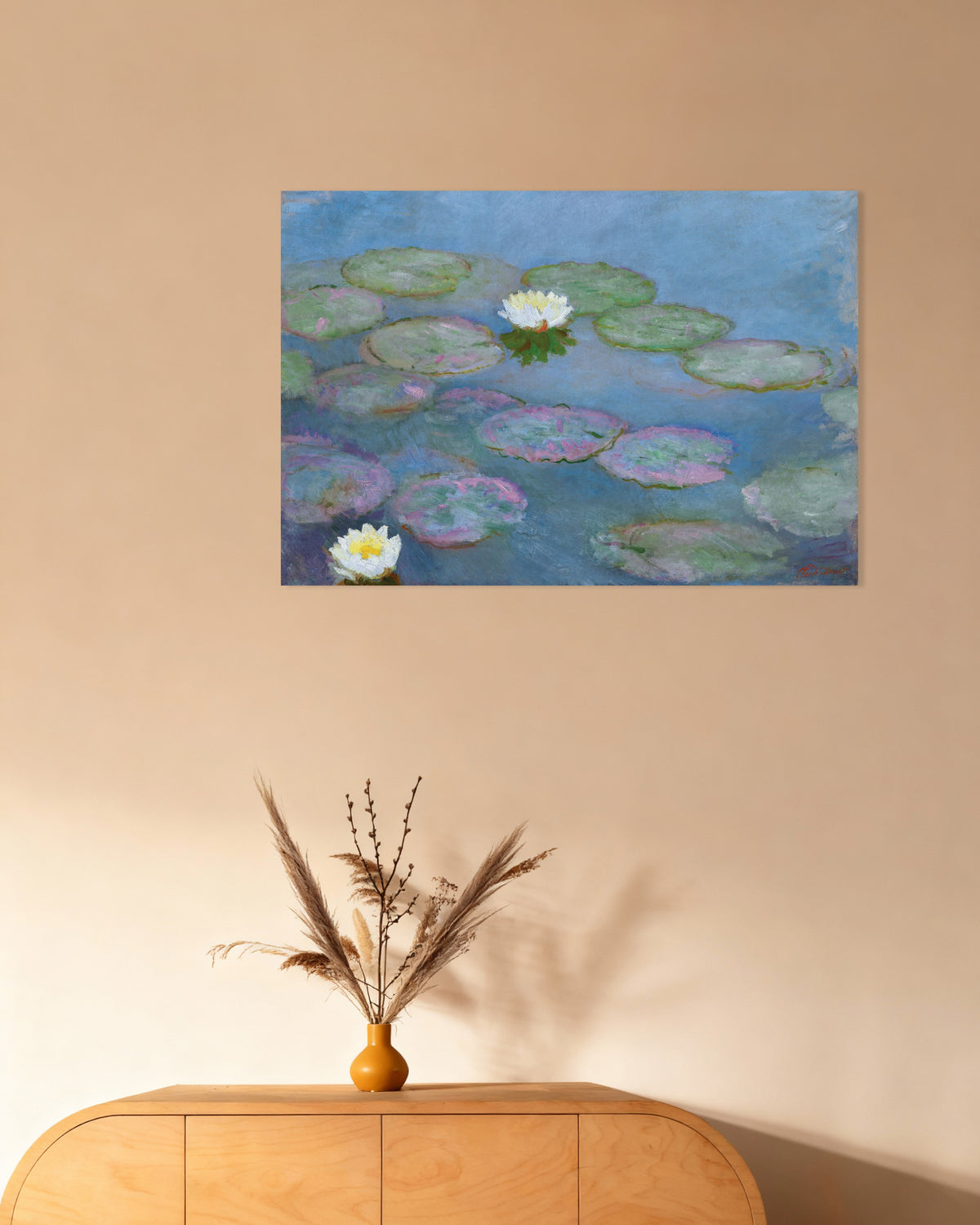 Plakat Nenufary (ok. 1897–1899), Claude Monet