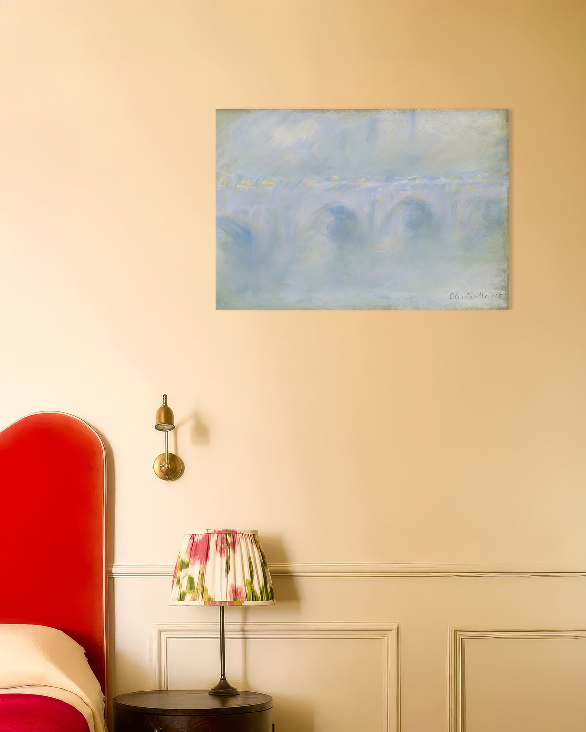 Plakat Most Waterloo (1901), Claude Monet