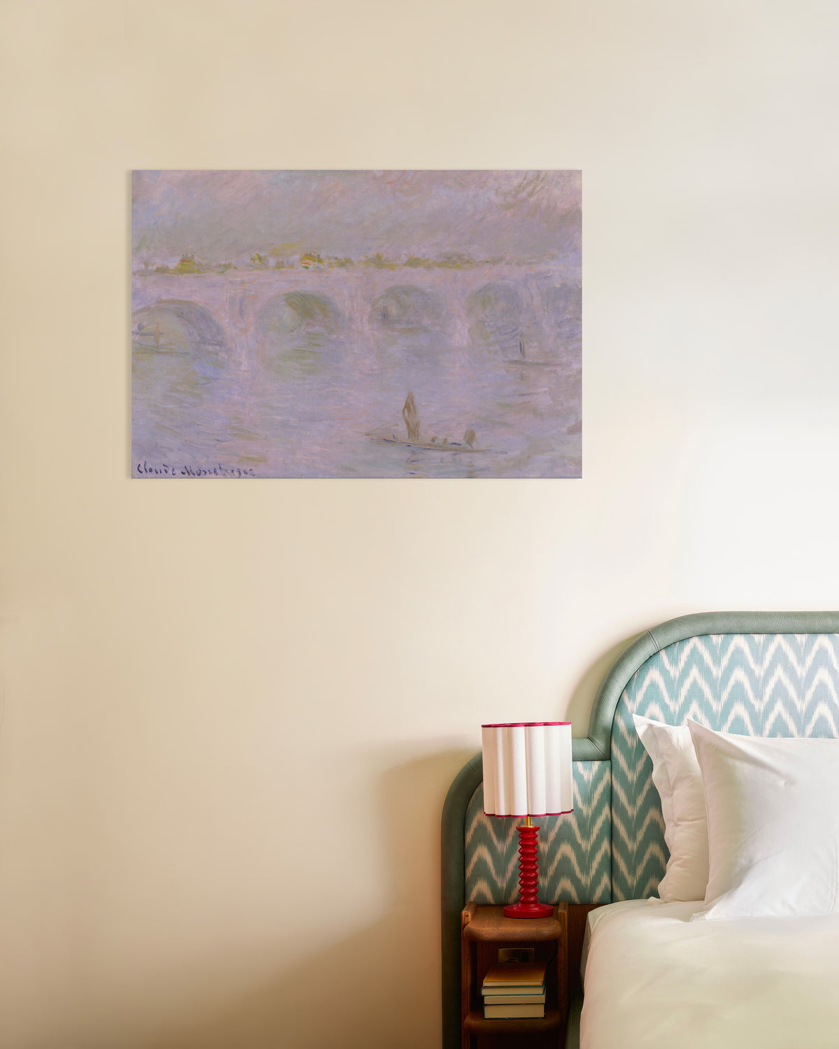 Plakat Most Waterloo w Londynie (1902), Claude Monet