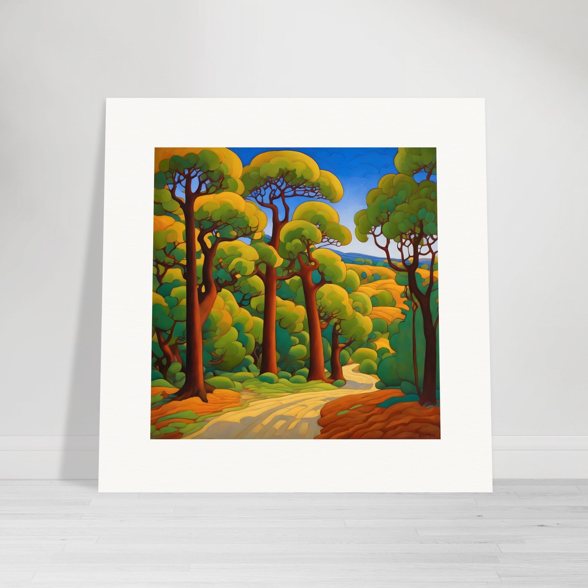 Drzewa - Plakat
