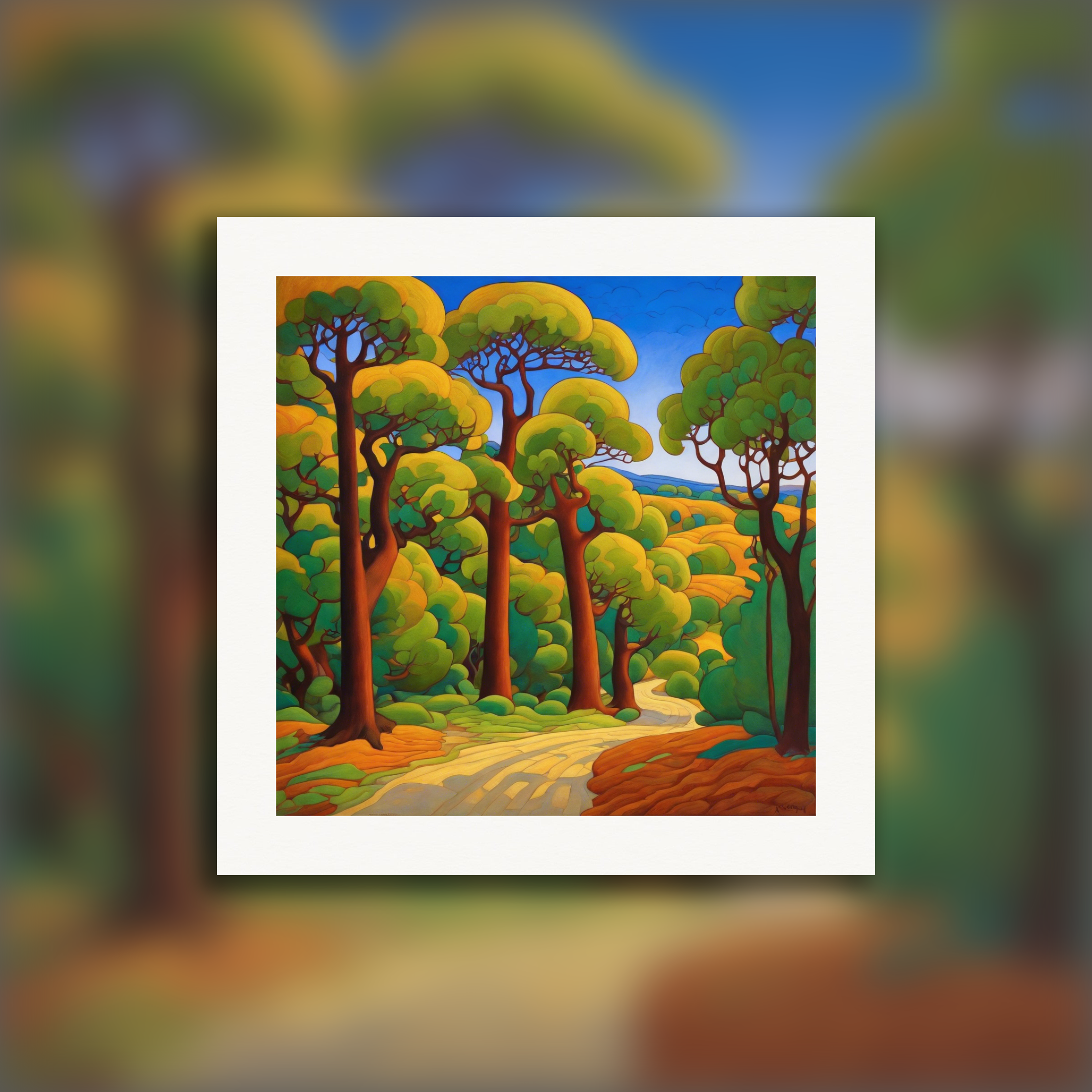 Drzewa - Plakat