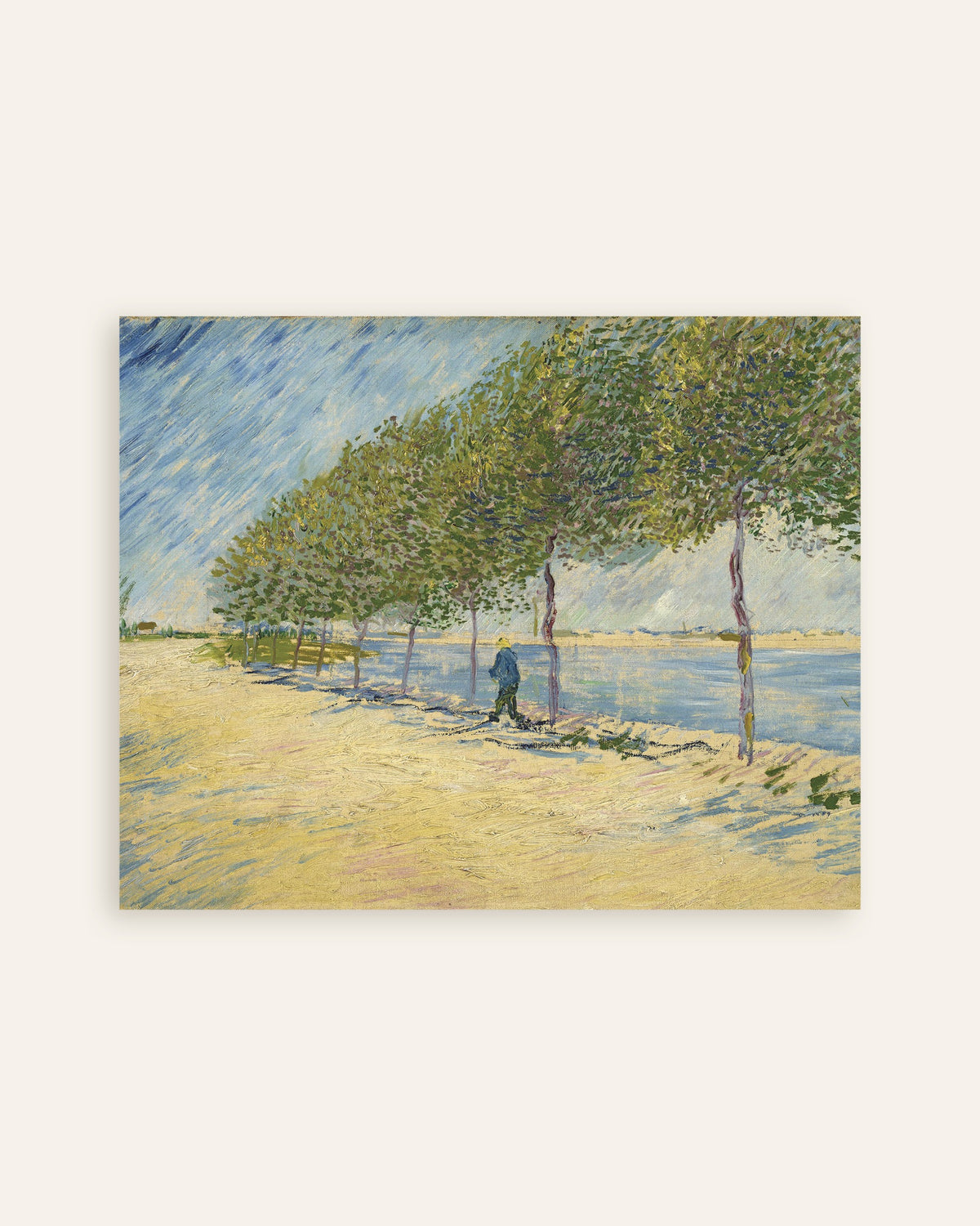 Miniatura plakatu „Nad Sekwaną (1887), Vincent van Gogh”