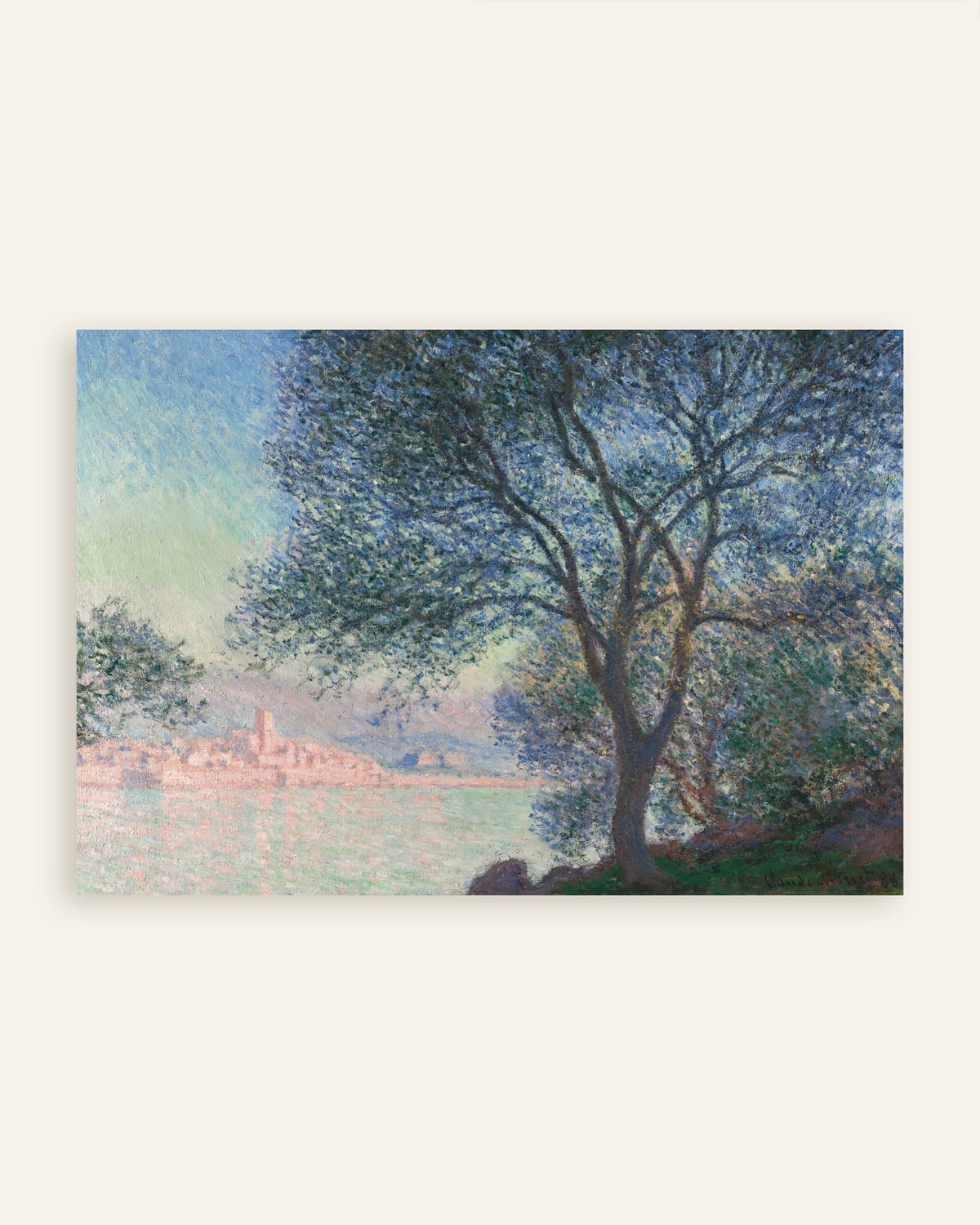Plakat Antibes widziane z La Salis (1888), Claude Monet, miniatura