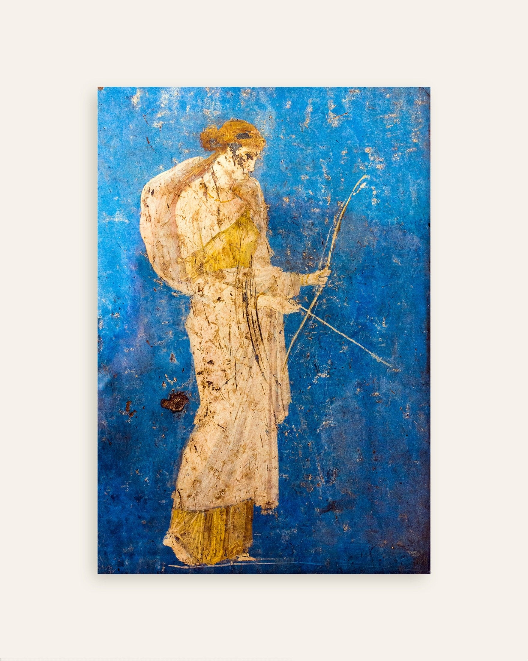 Poster of Artemis Wall Fresco – Roman Mural Poster, thumbnail