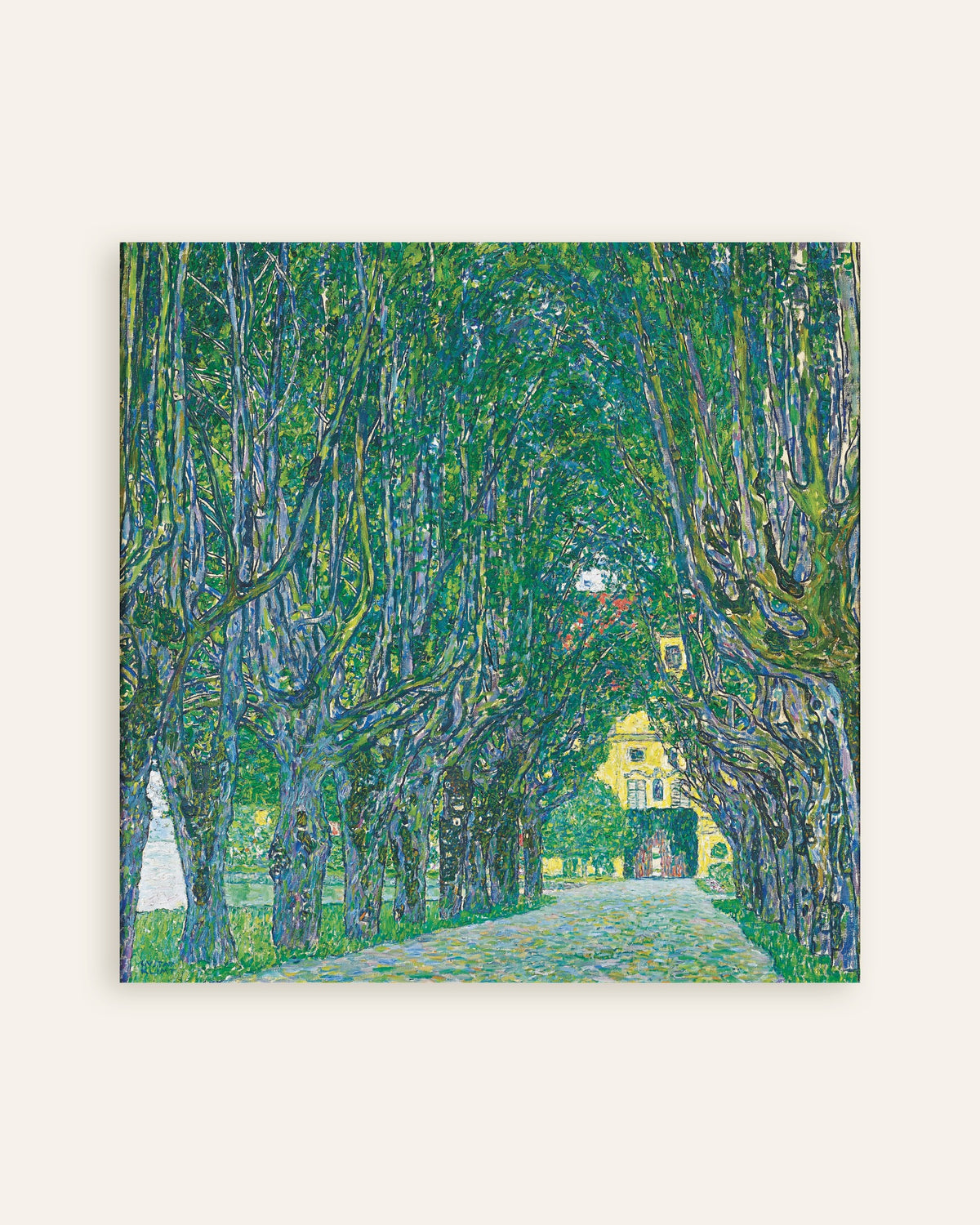 Plakat Aleja do zamku Kammer (1912), Gustav Klimt, miniatura