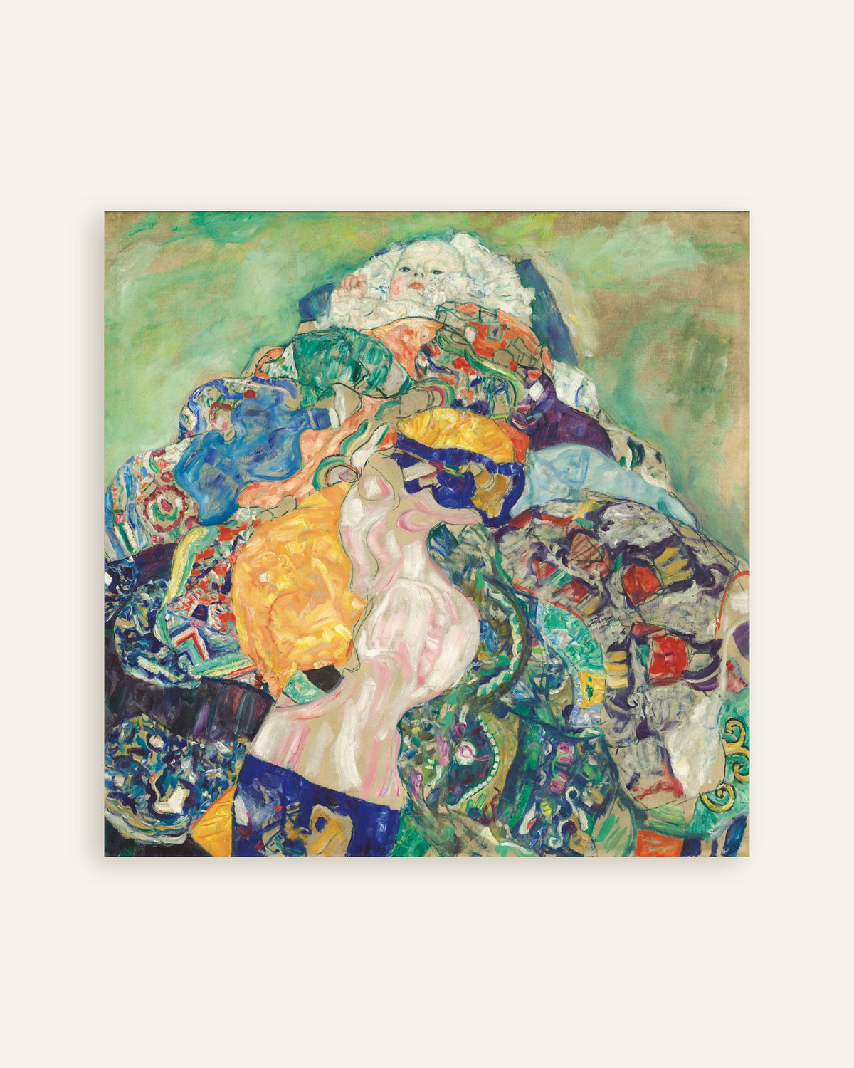Plakat Niemowlę (Kołyska) (1917–1918), Gustav Klimt, miniatura