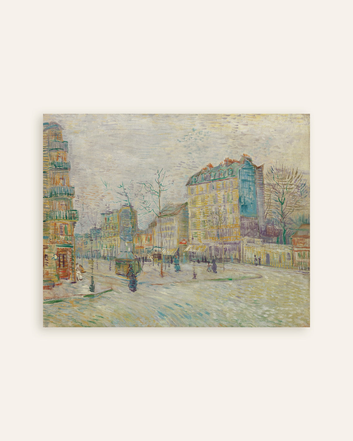 Plakat „Bulwar Clichy (1887), Vincent van Gogh”, miniatura