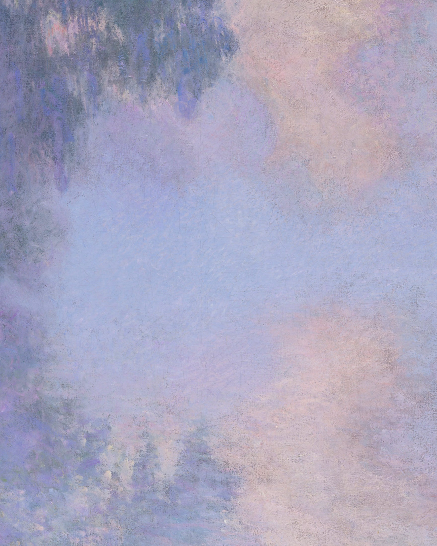 Claude Monet Oddział Sekwany koło Giverny - Druk artystyczny