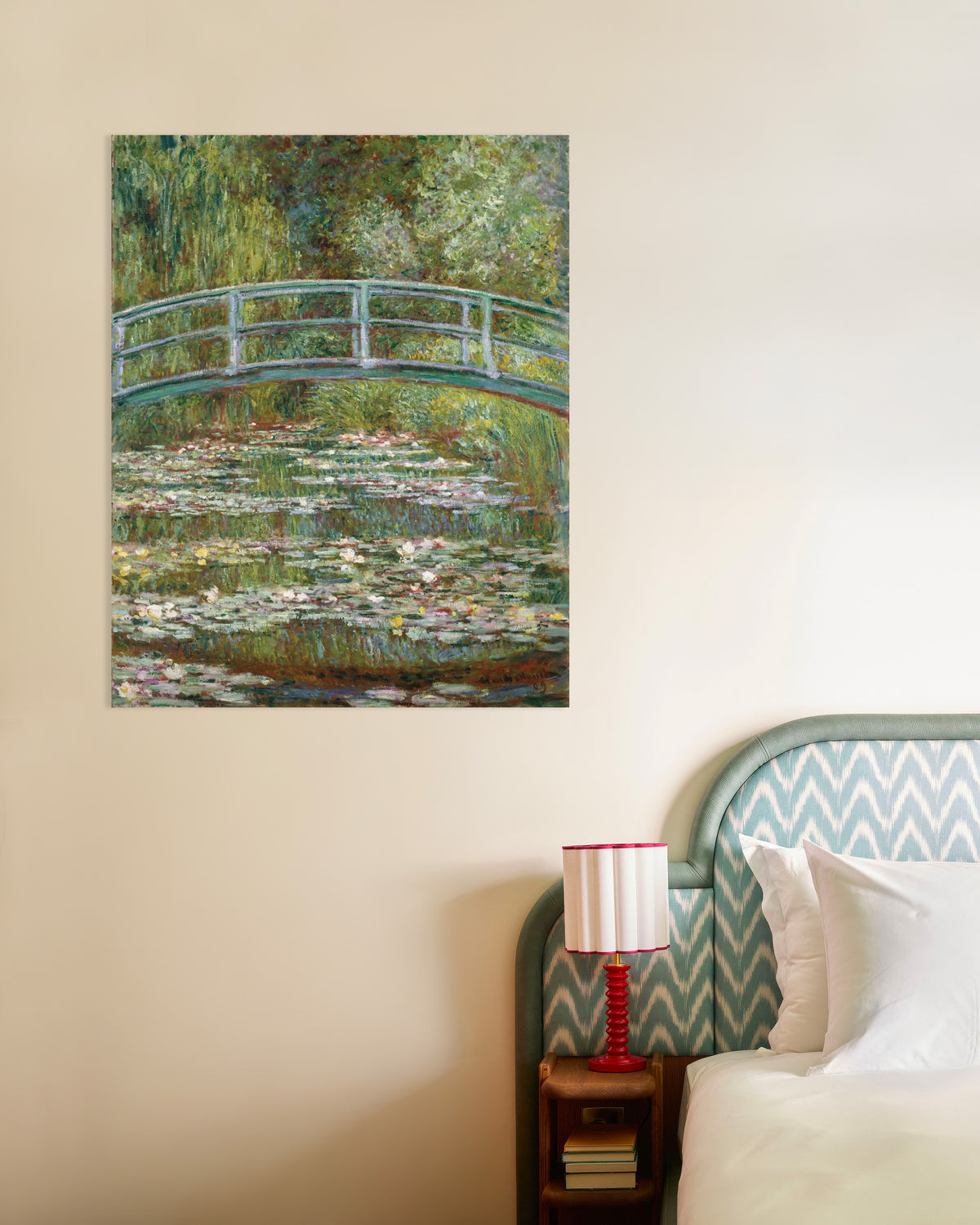 Plakat Most nad stawem z nenufarami (1899), Claude Monet
