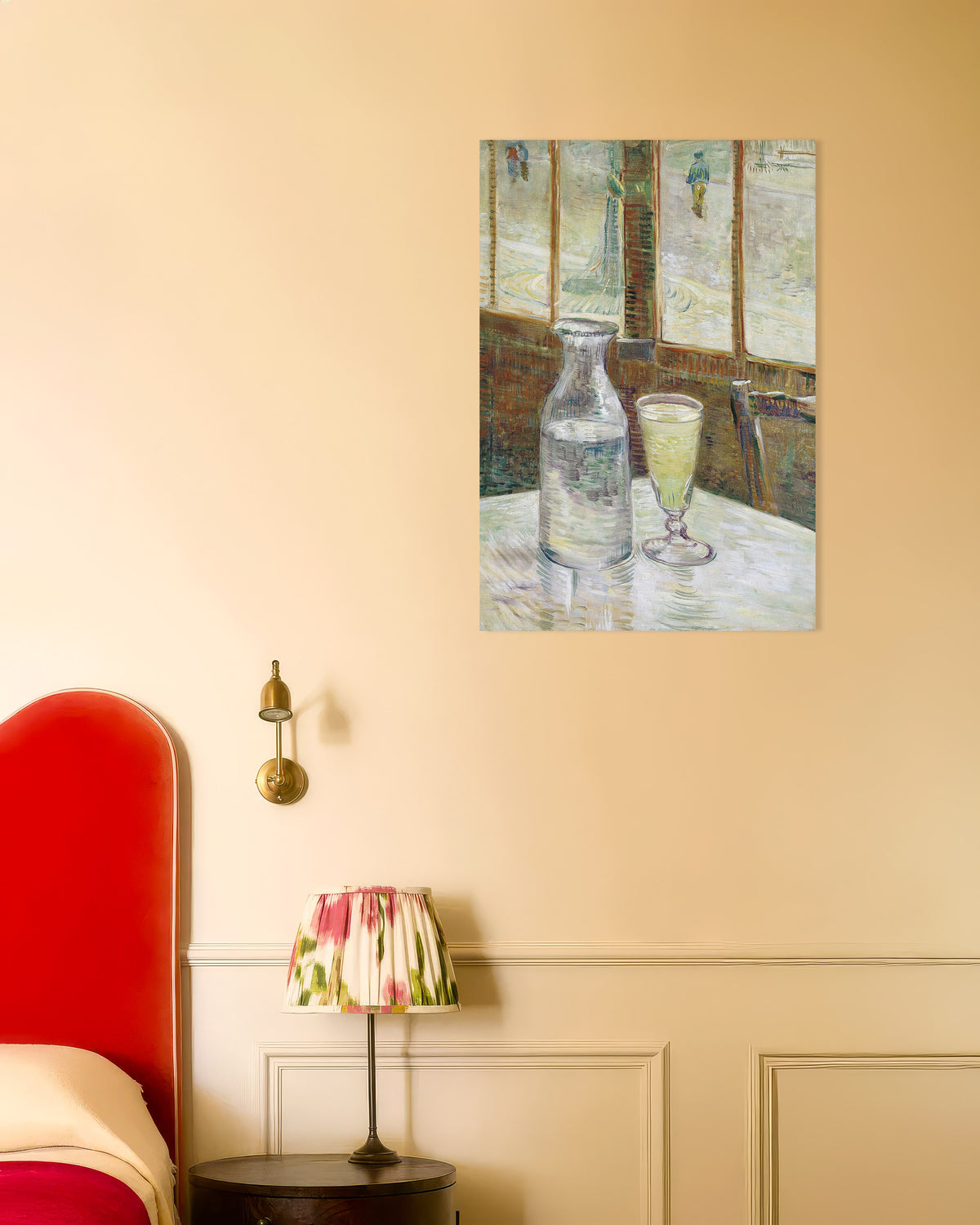 Plakat „Stolik kawiarniany z absyntem (1887), Vincent van Gogh”