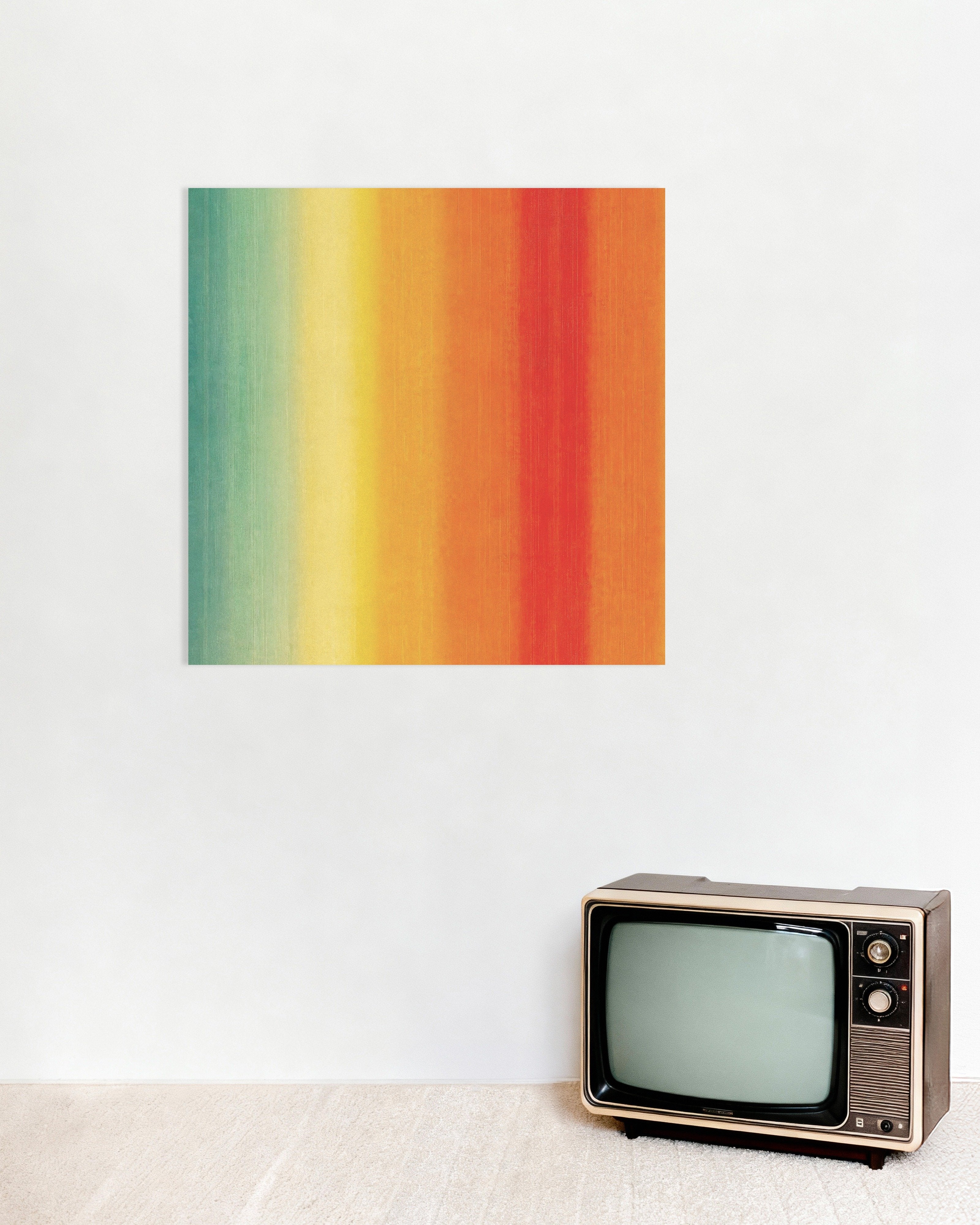 Poster of Calm Spectrum Gradient Poster