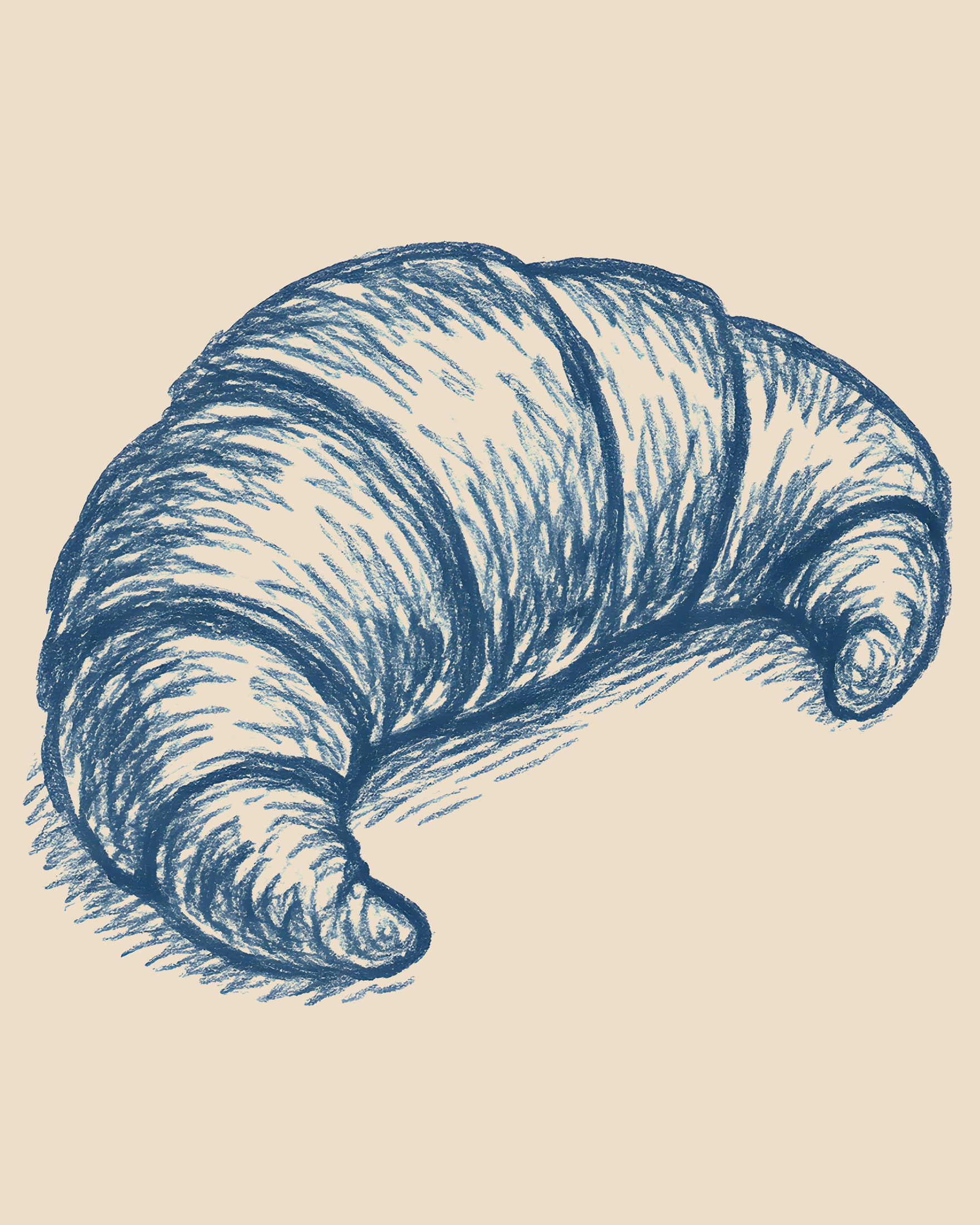 Plakat Piekarni - Croissant
