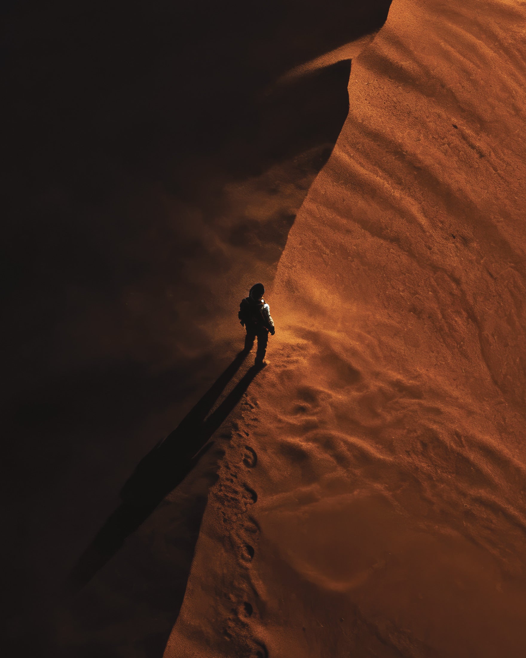 Plakat Dune Ridge, plakat Pustynny Horyzont
